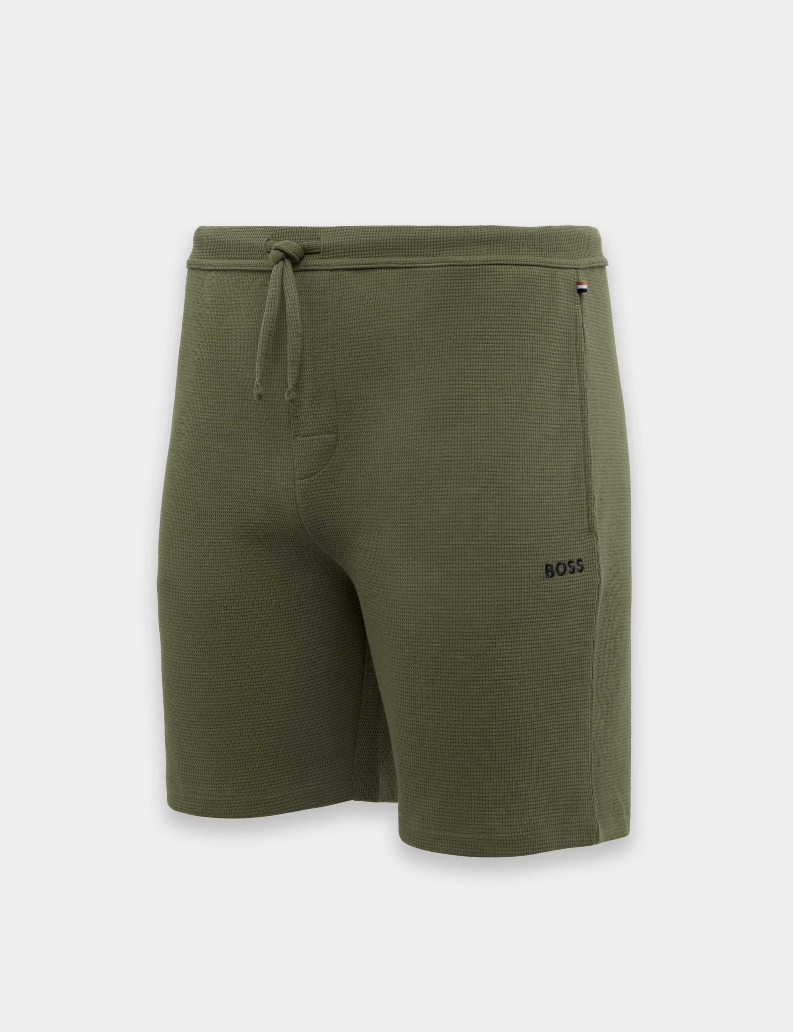 Cotton Rich Jersey Waffle Pyjama Shorts 2 of 3