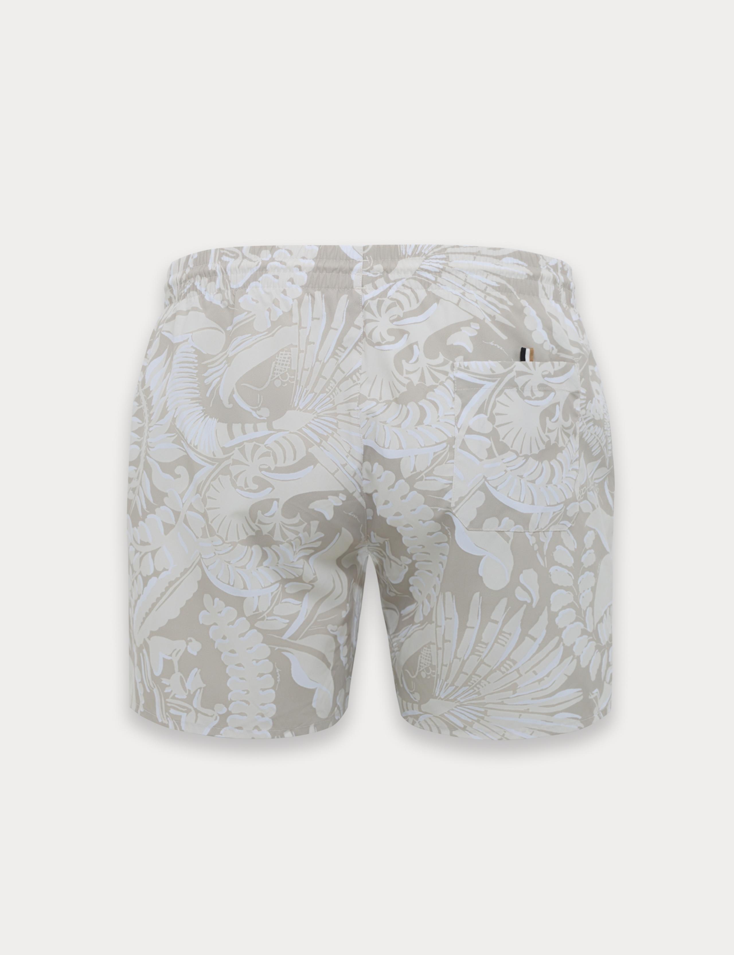 Quick Dry Pocketed Printed Swim Shorts 3 of 3