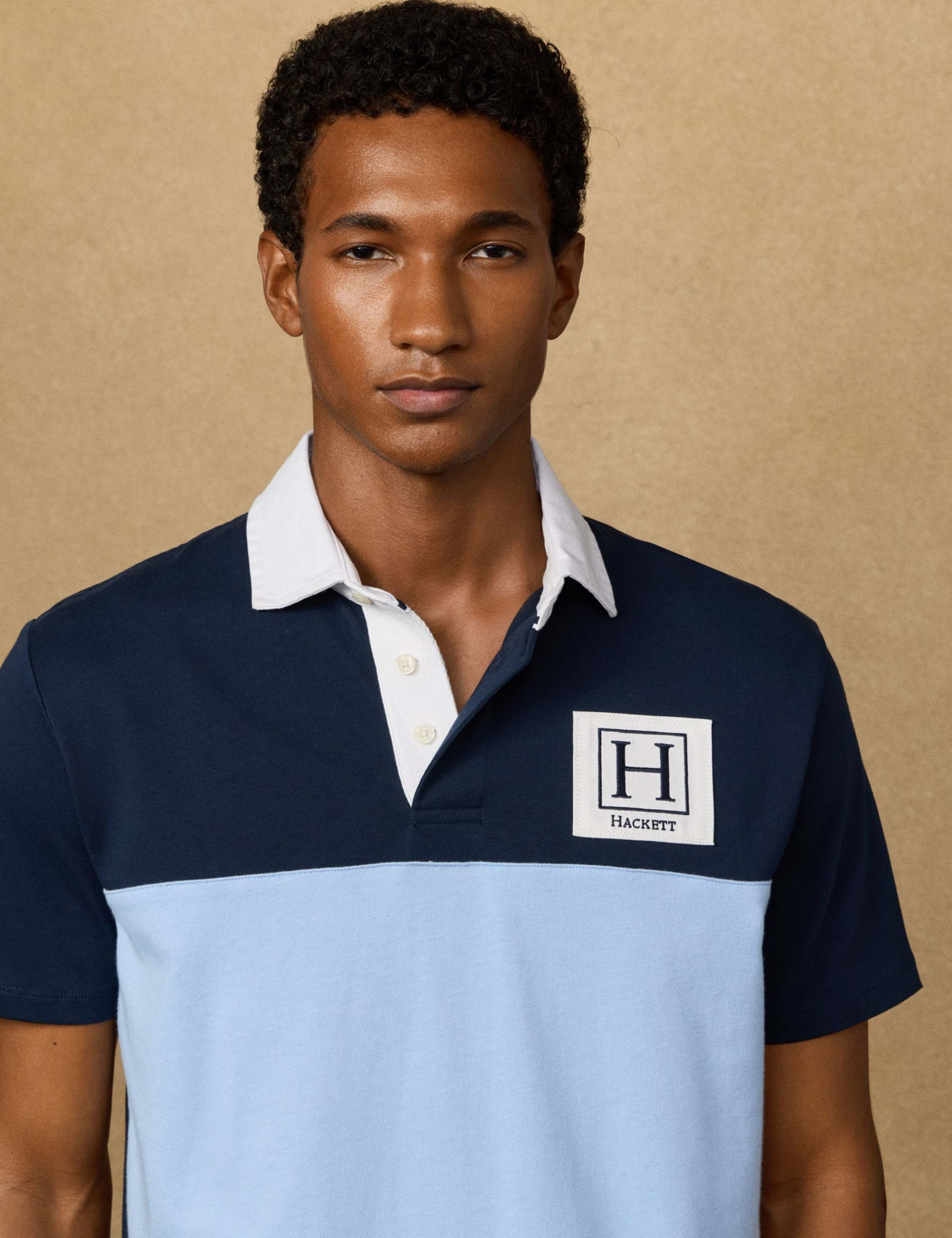 Pure Cotton Short Sleeve Rugby Shirt 4 of 9