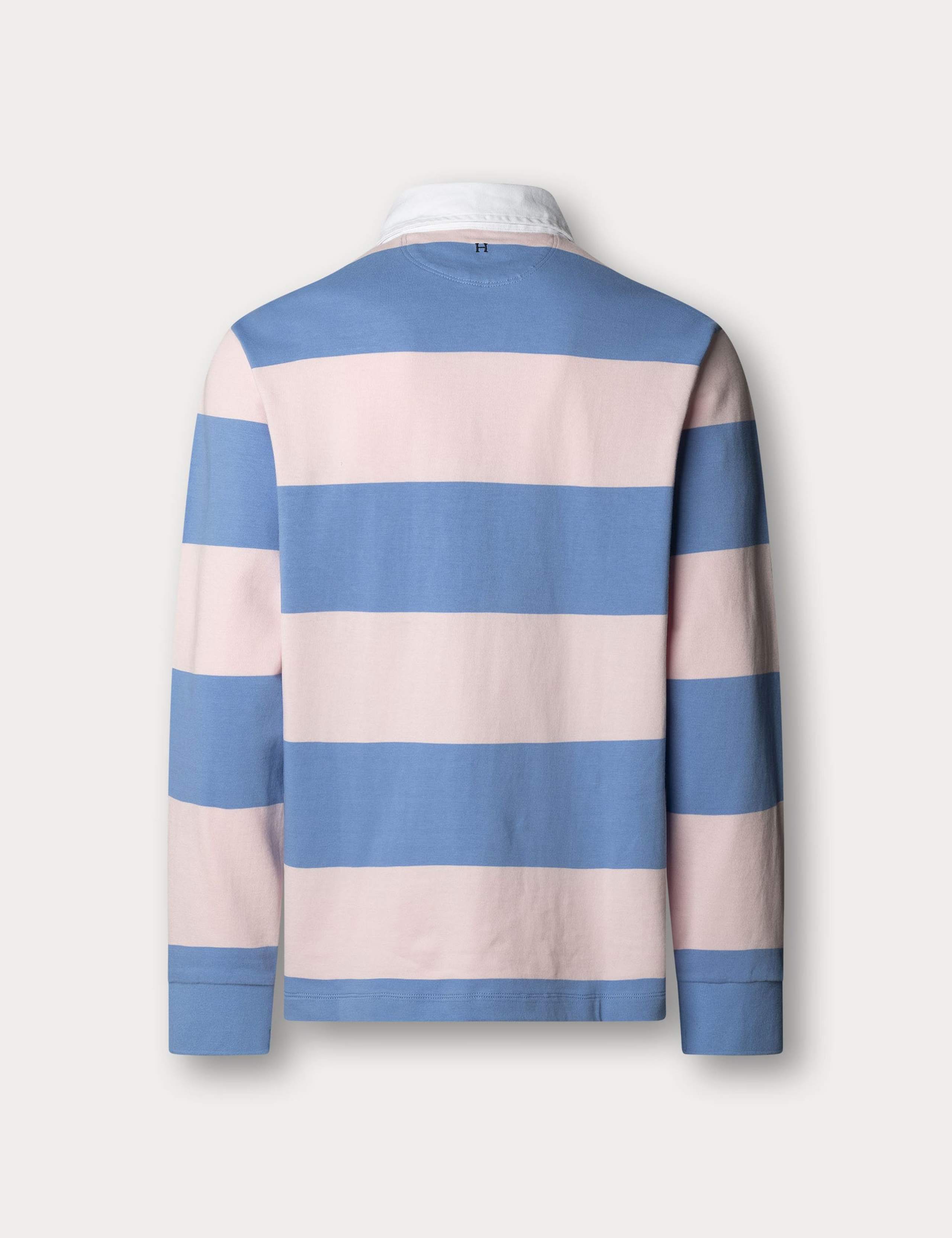 Pure Cotton Striped Long Sleeve Rugby Shirt 7 of 9