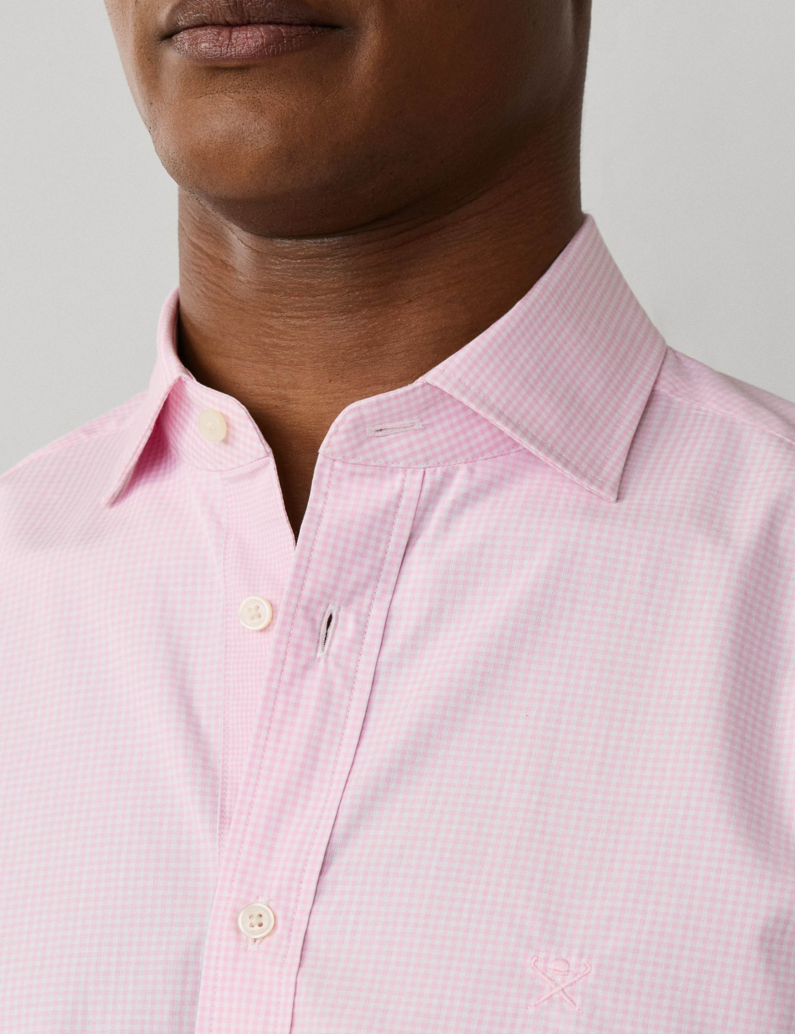 Regular Fit Pure Cotton Gingham Check Shirt 8 of 10