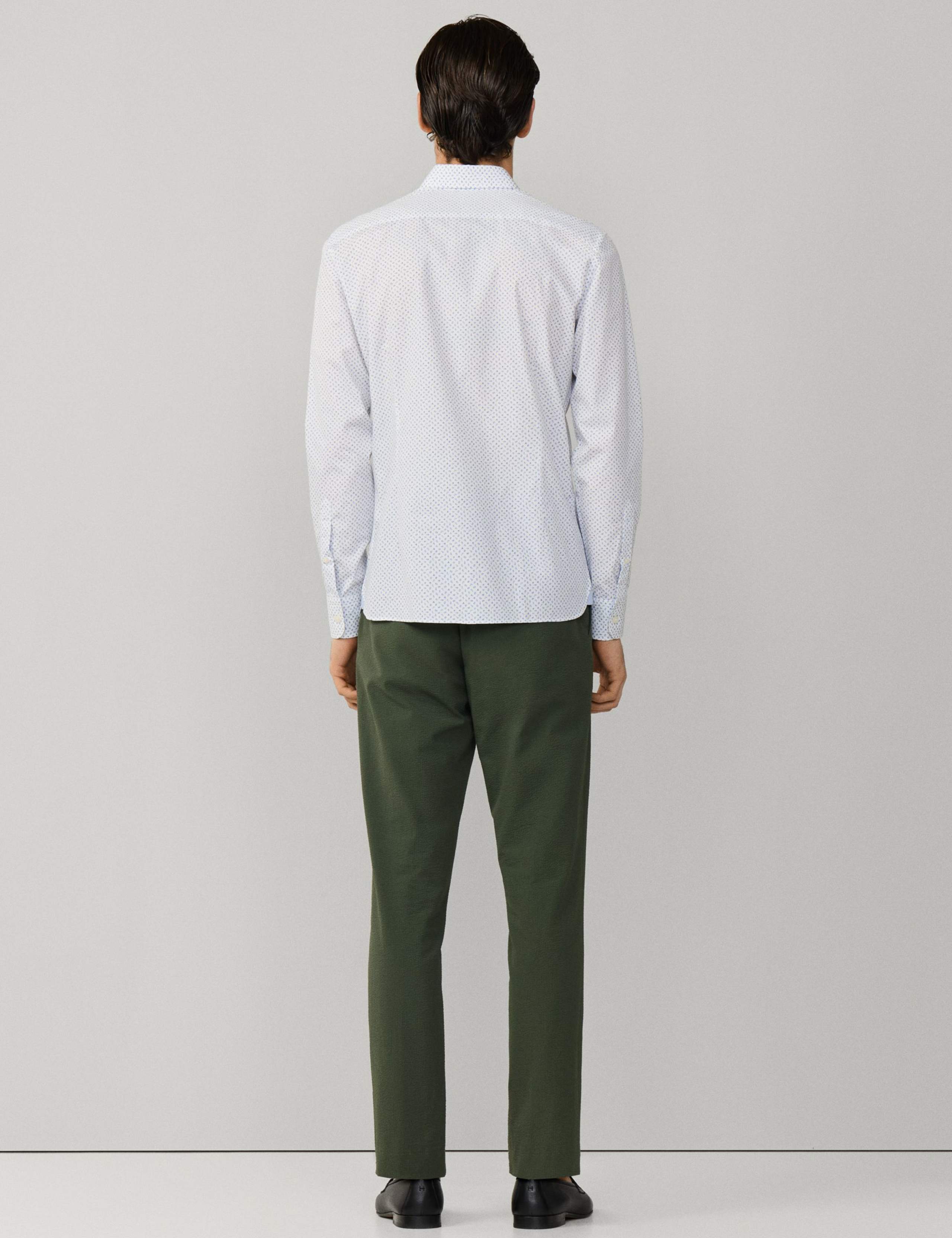 Tailored Fit Pure Cotton Floral Shirt 6 of 10