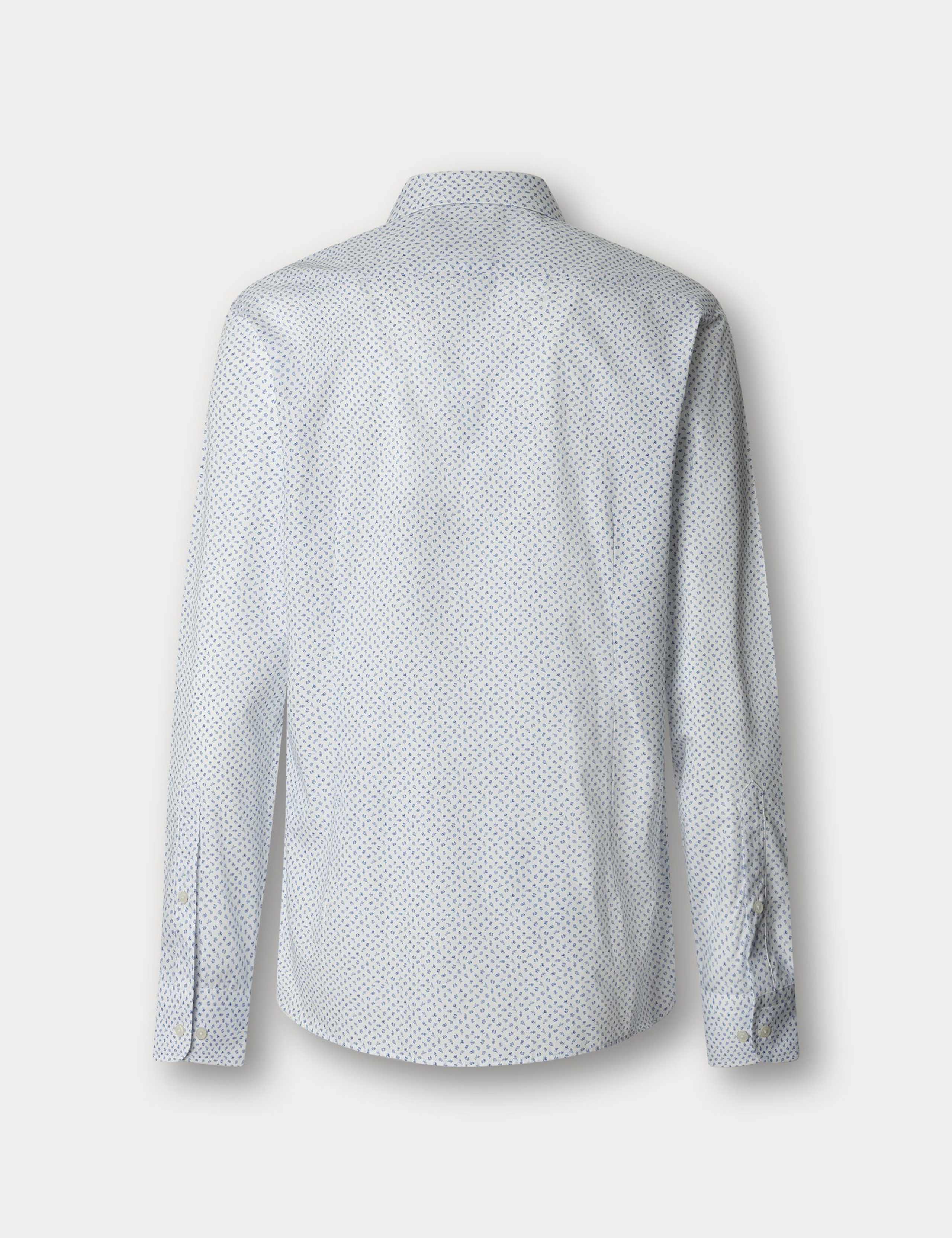 Tailored Fit Pure Cotton Floral Shirt 10 of 10