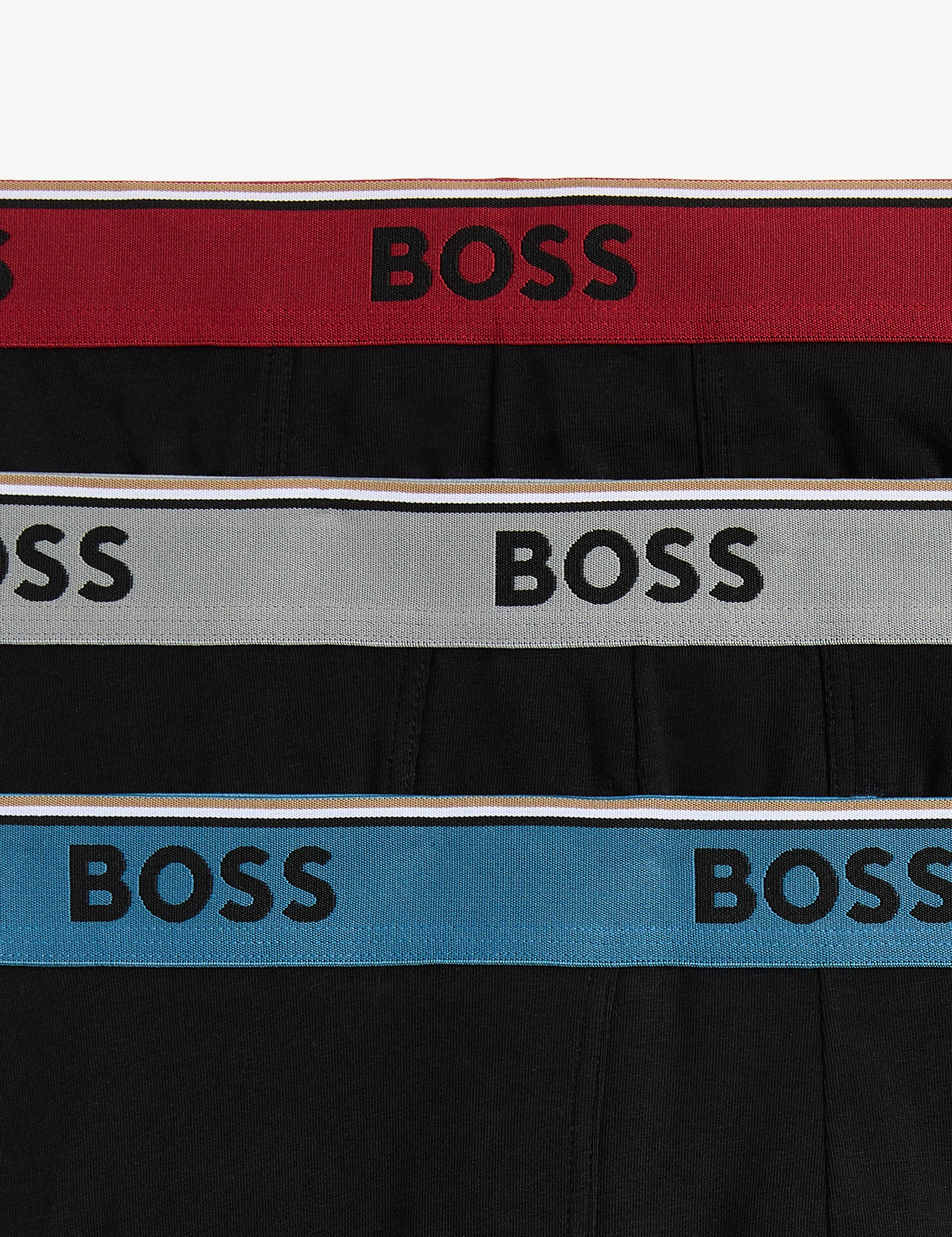 3pk Cotton Rich Logo Waistband Trunks 2 of 2