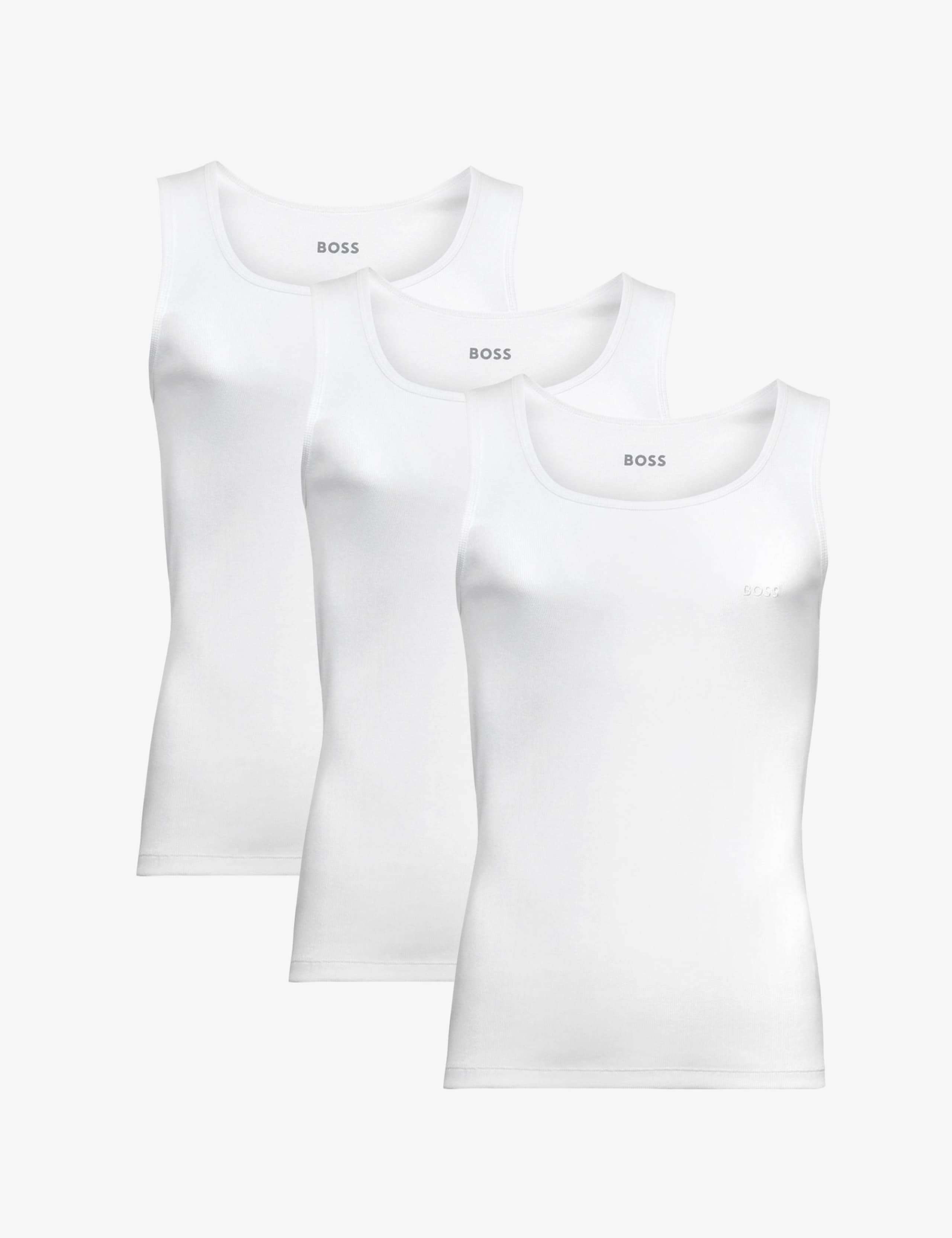 3 Pack Pure Cotton Tank Tops 1 of 6