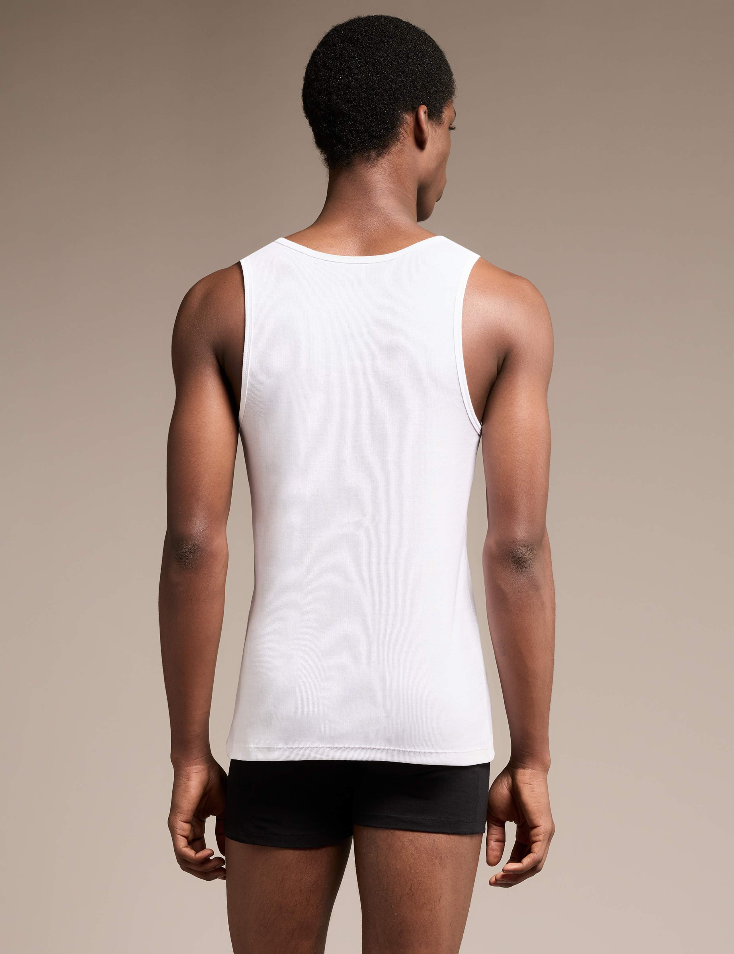 3pk Pure Cotton Tank Tops 3 of 6