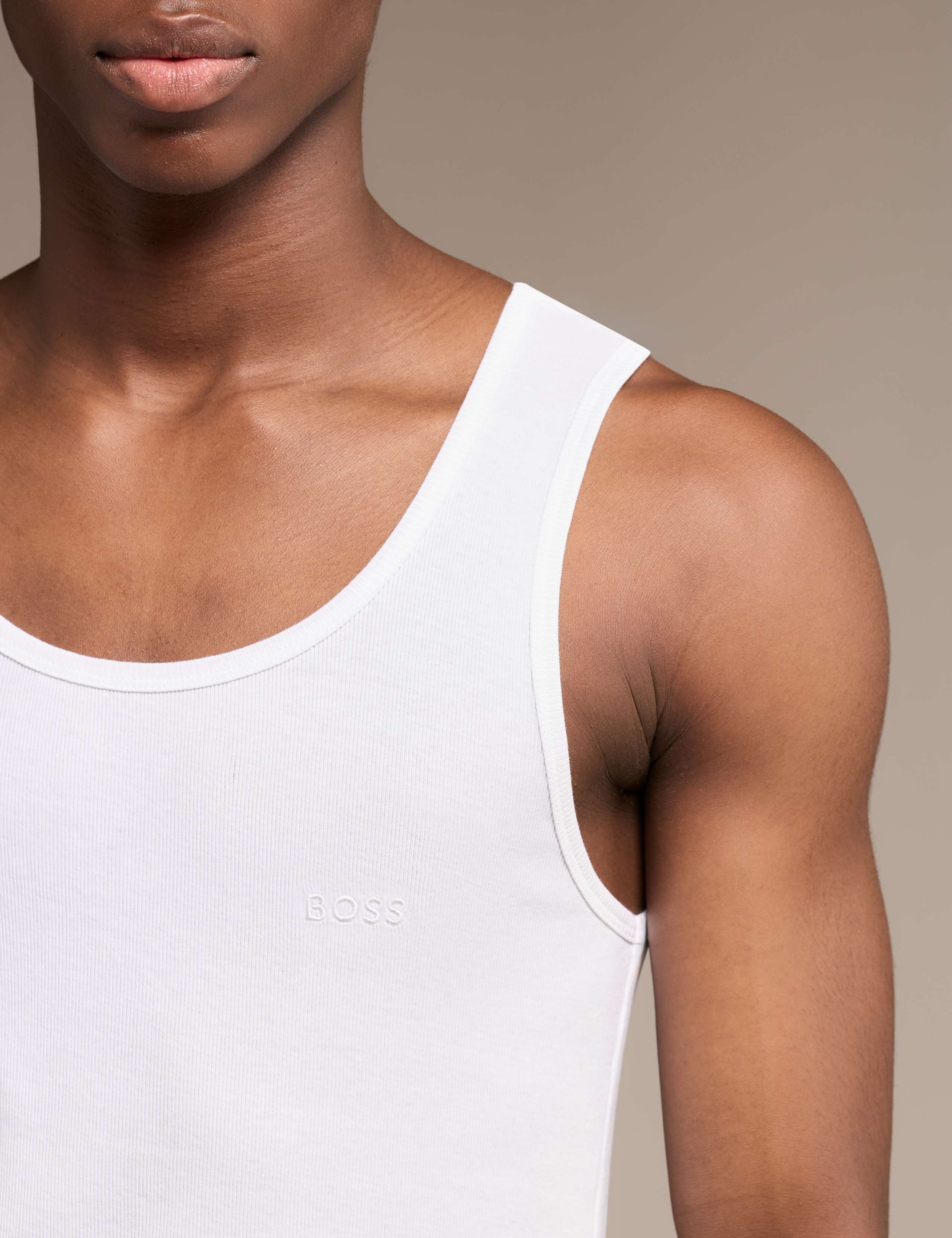 3 Pack Pure Cotton Tank Tops 4 of 6