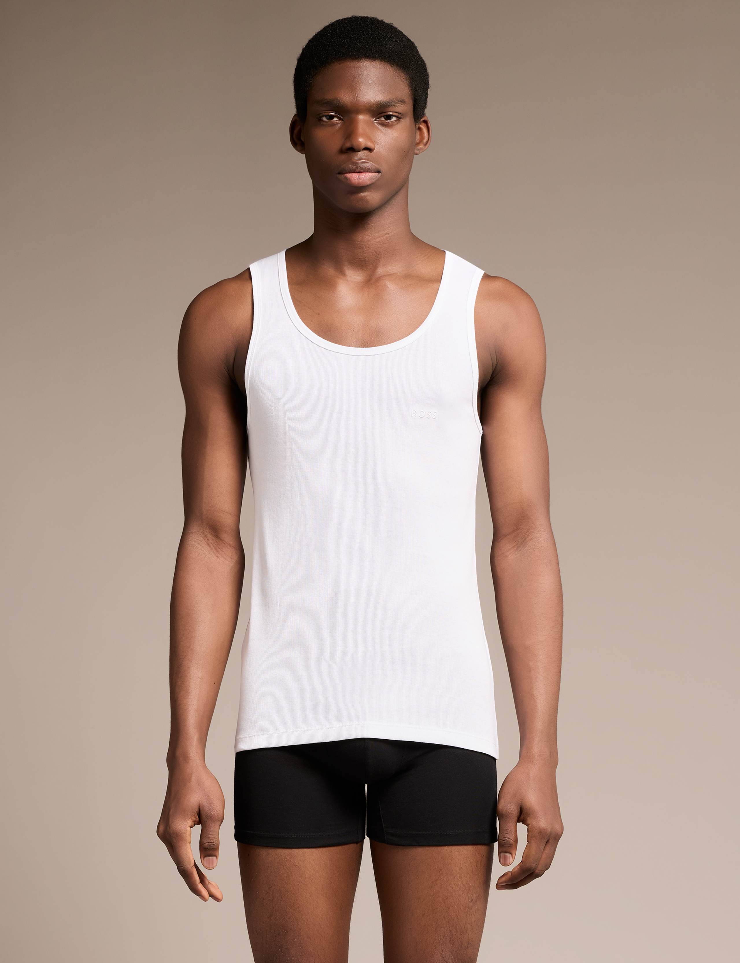 3 Pack Pure Cotton Tank Tops 5 of 6