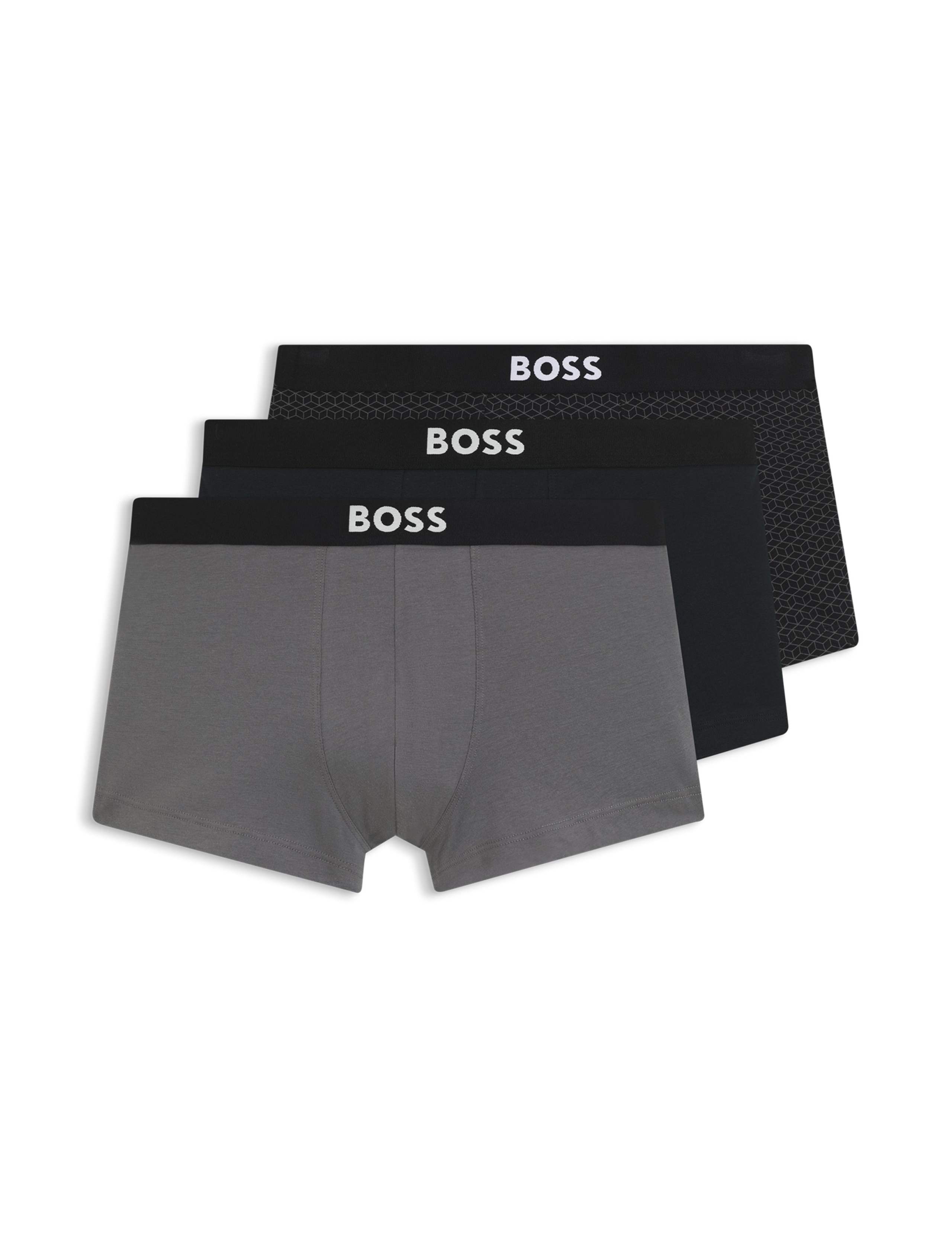 3 Pack Cotton Rich Trunks 1 of 1