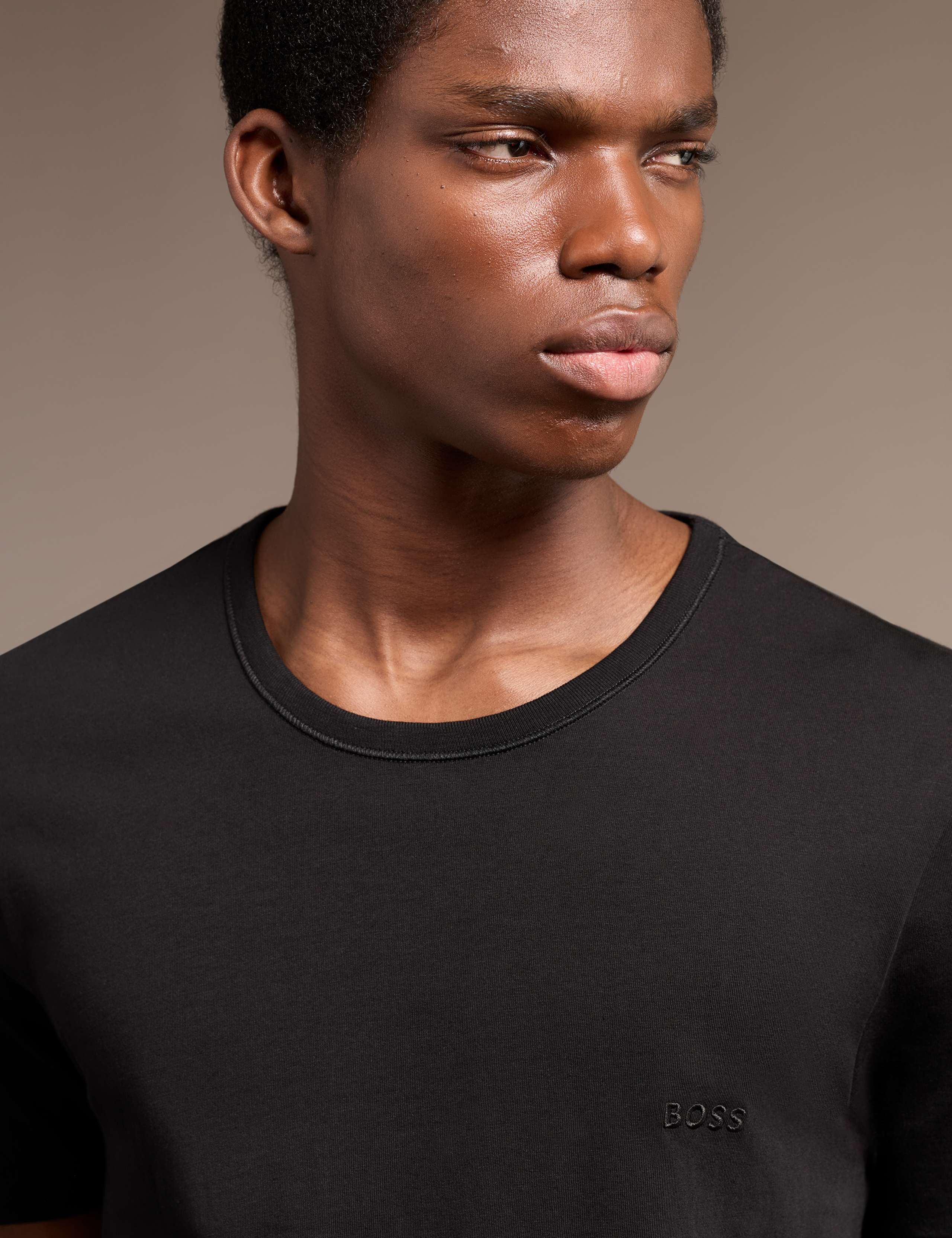 3 Pack Pure Cotton Crew Neck T-Shirts 4 of 5