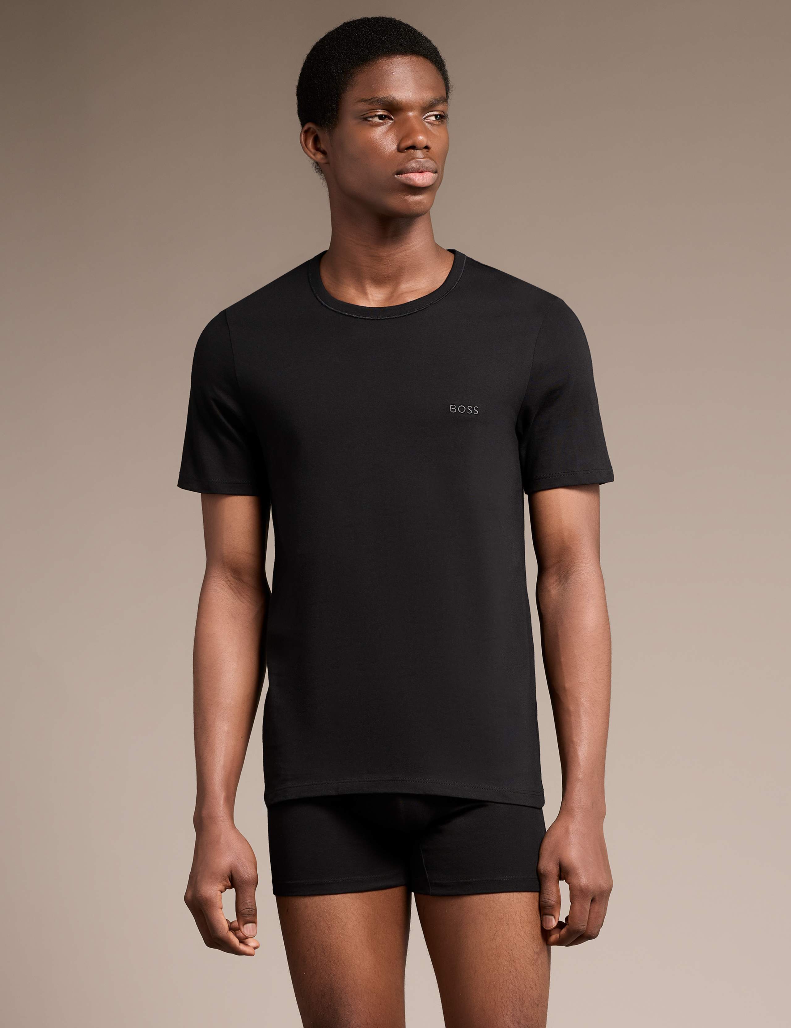 3pk Pure Cotton Crew Neck T-Shirts 7 of 8