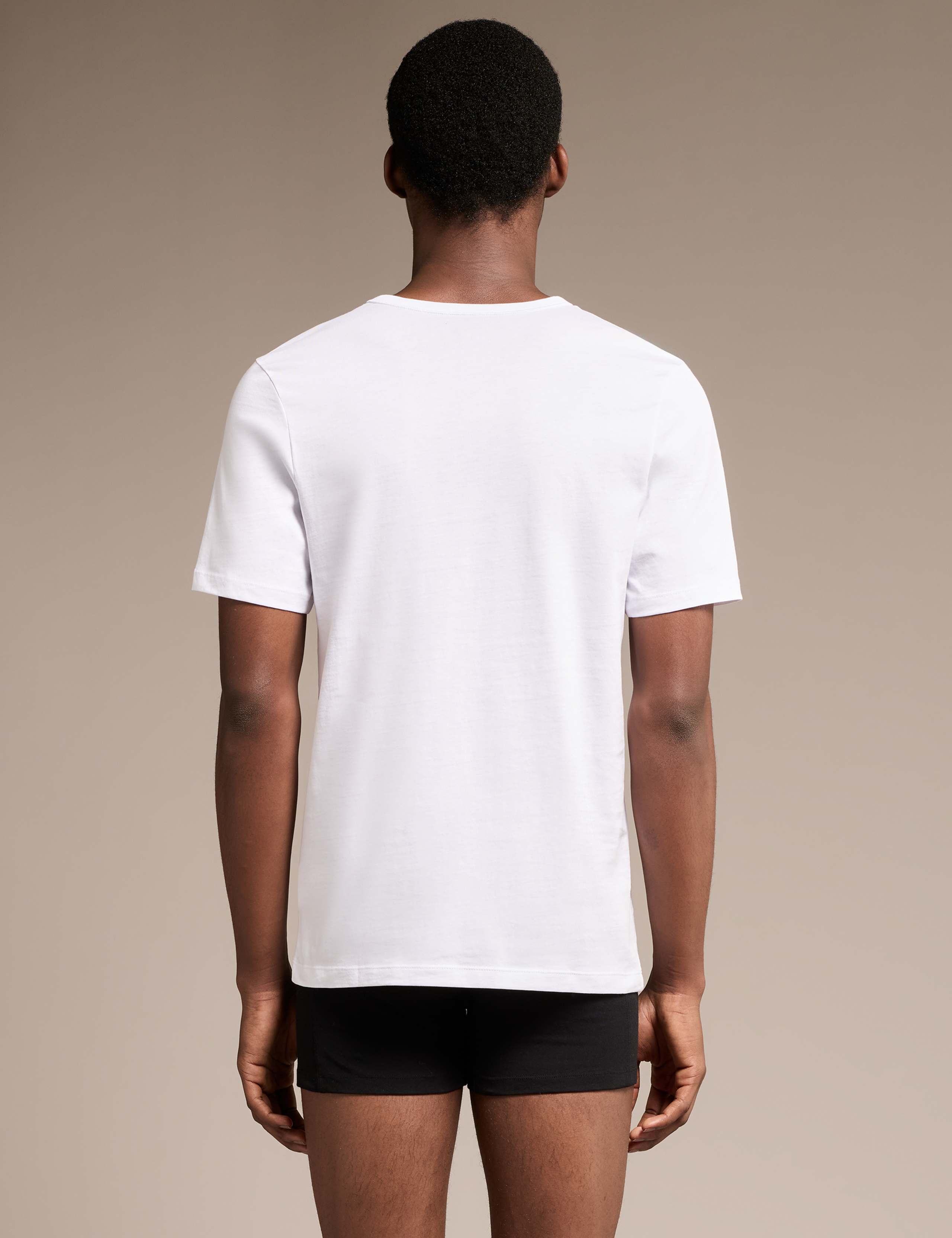 3 Pack Pure Cotton V-Neck T-Shirts 3 of 5