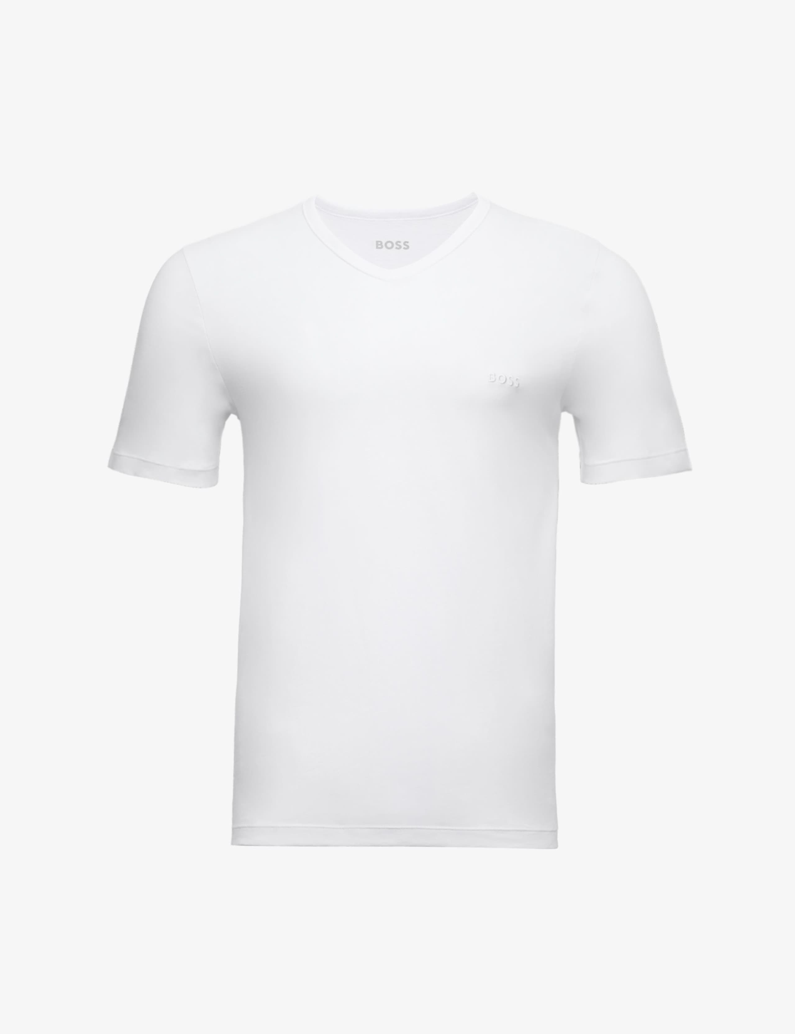3 Pack Pure Cotton V-Neck T-Shirts 5 of 5