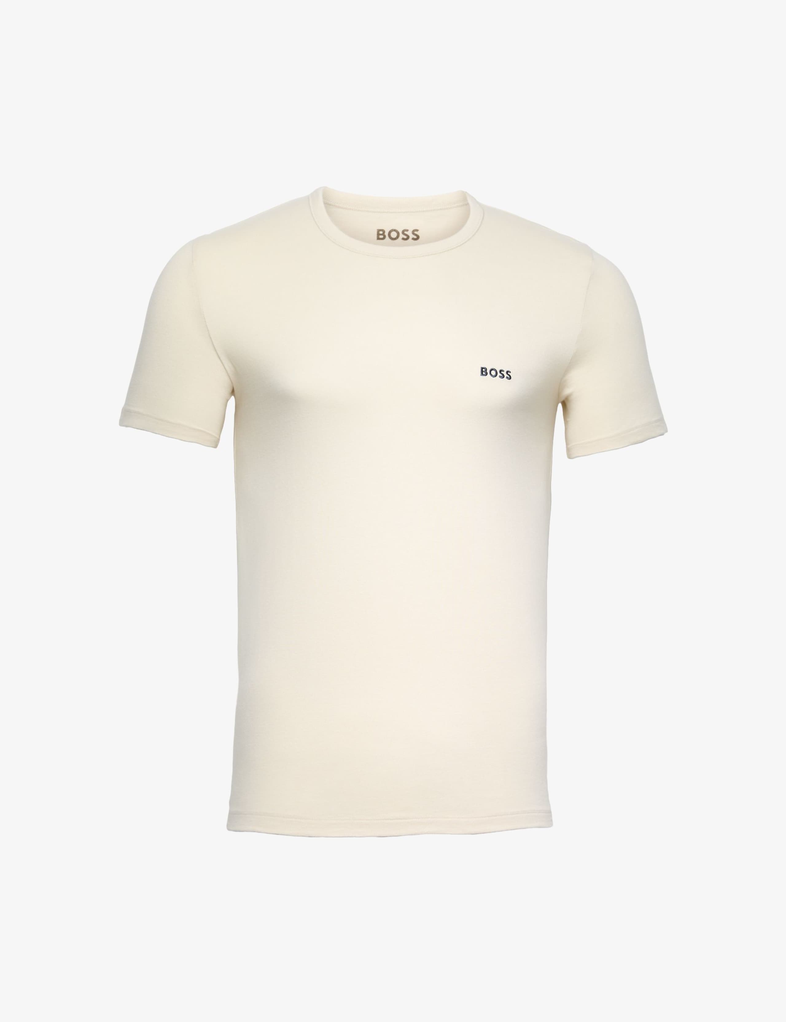 3 Pack Pure Cotton Crew Neck T-Shirts 4 of 9