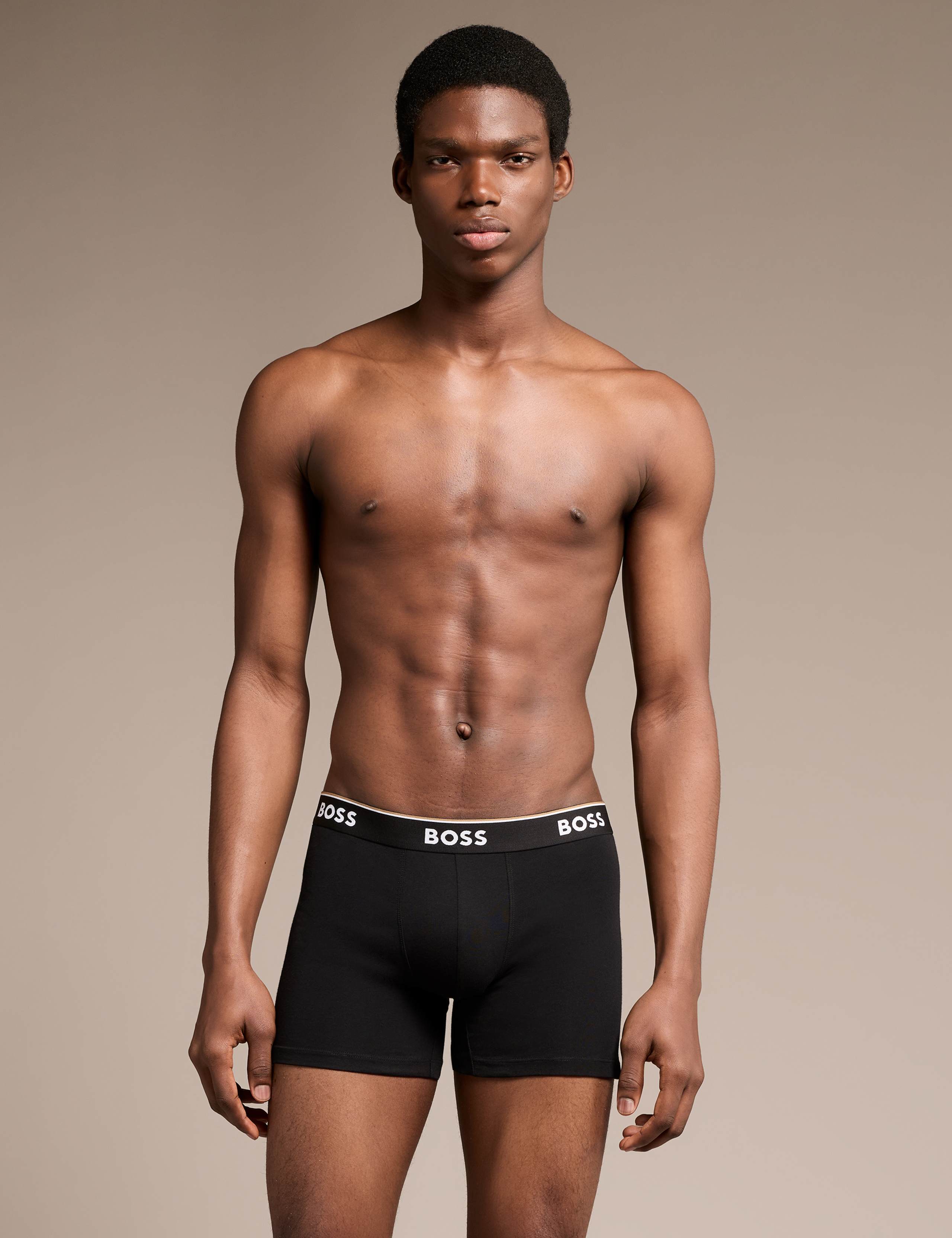 3 Pack Power Cotton Rich Logo Boxer Briefs 6 of 6