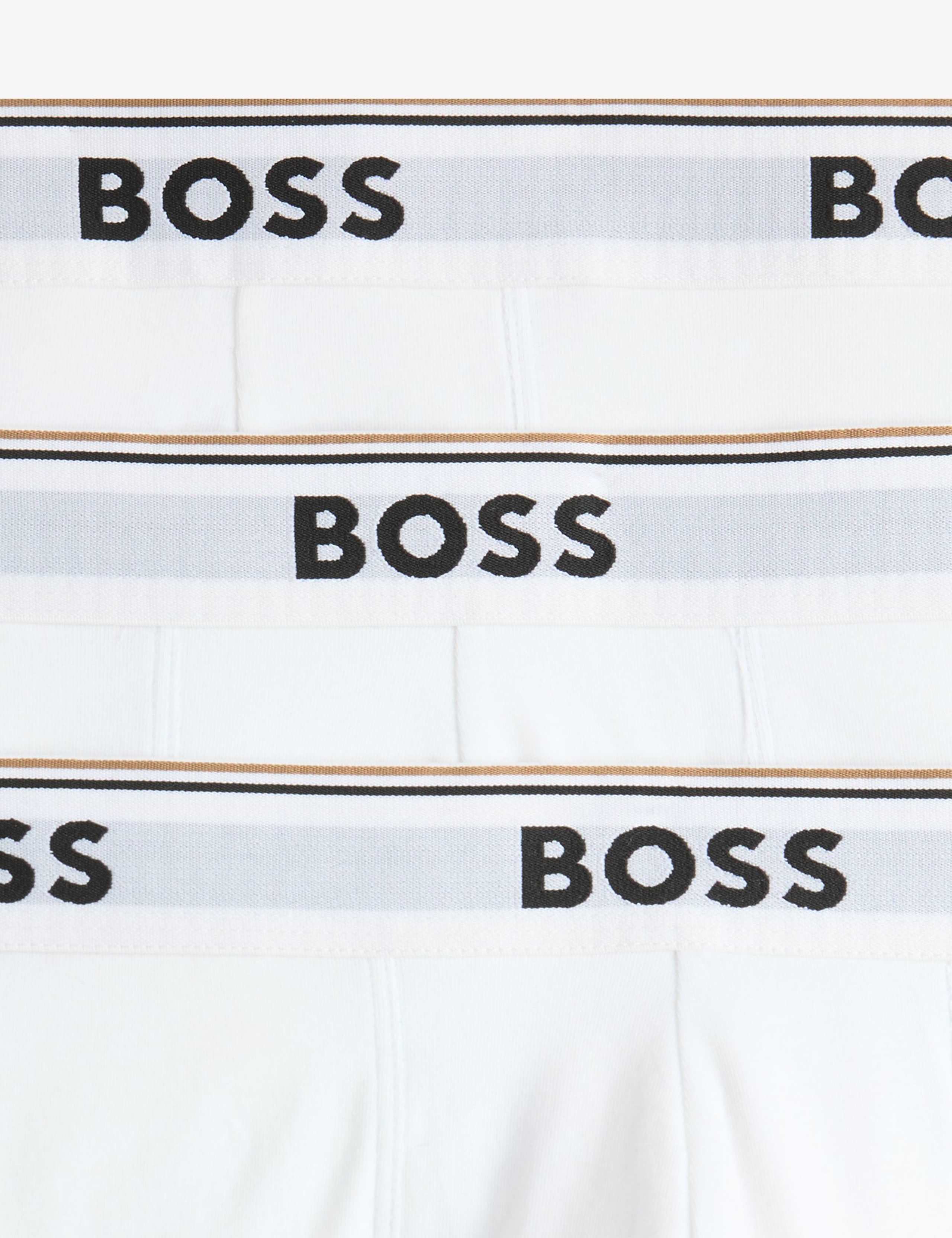 3 Pack Power Cotton Rich Logo Boxer Briefs 2 of 2