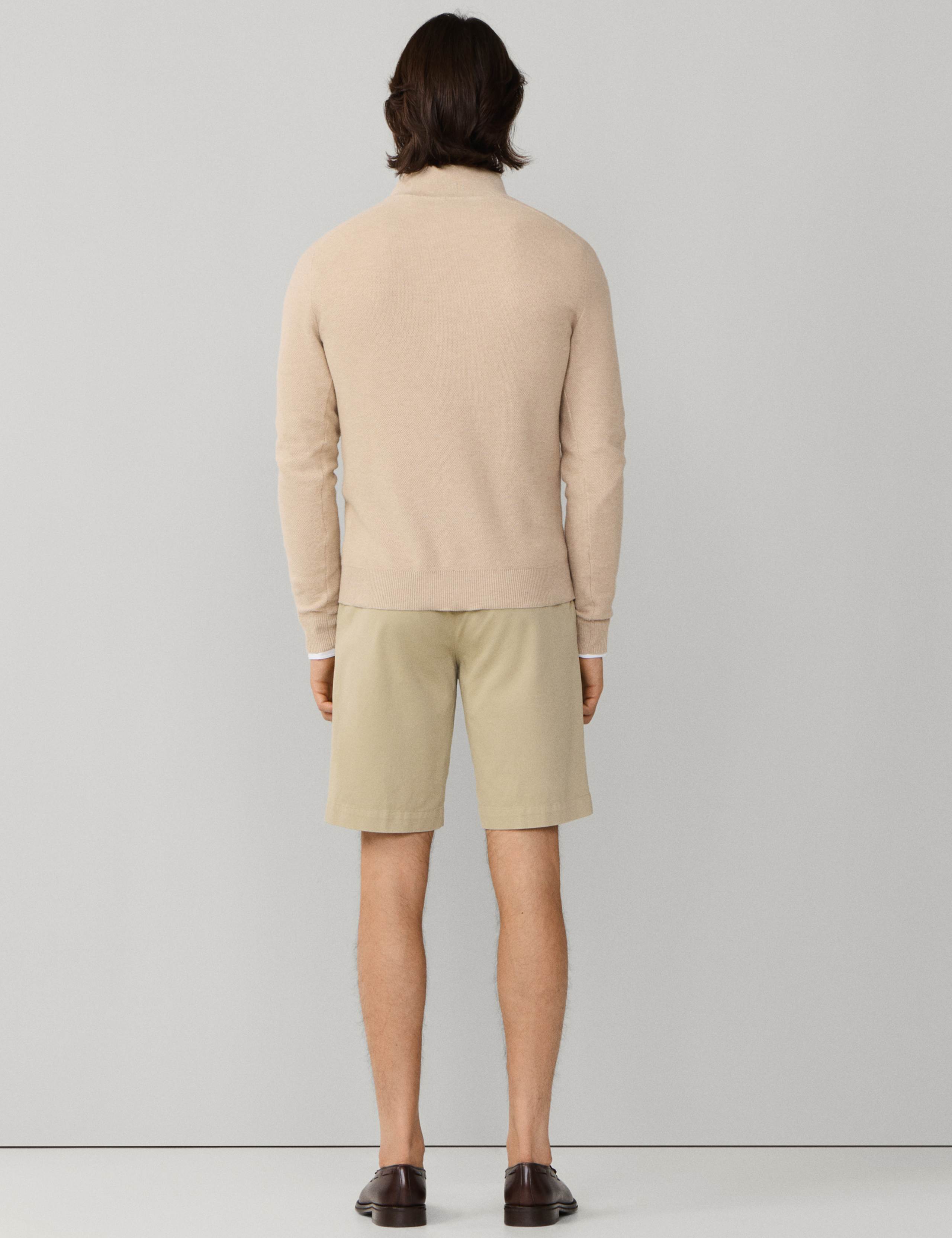 Cotton Rich Half Zip Funnel Neck Sweatshirt 6 of 6