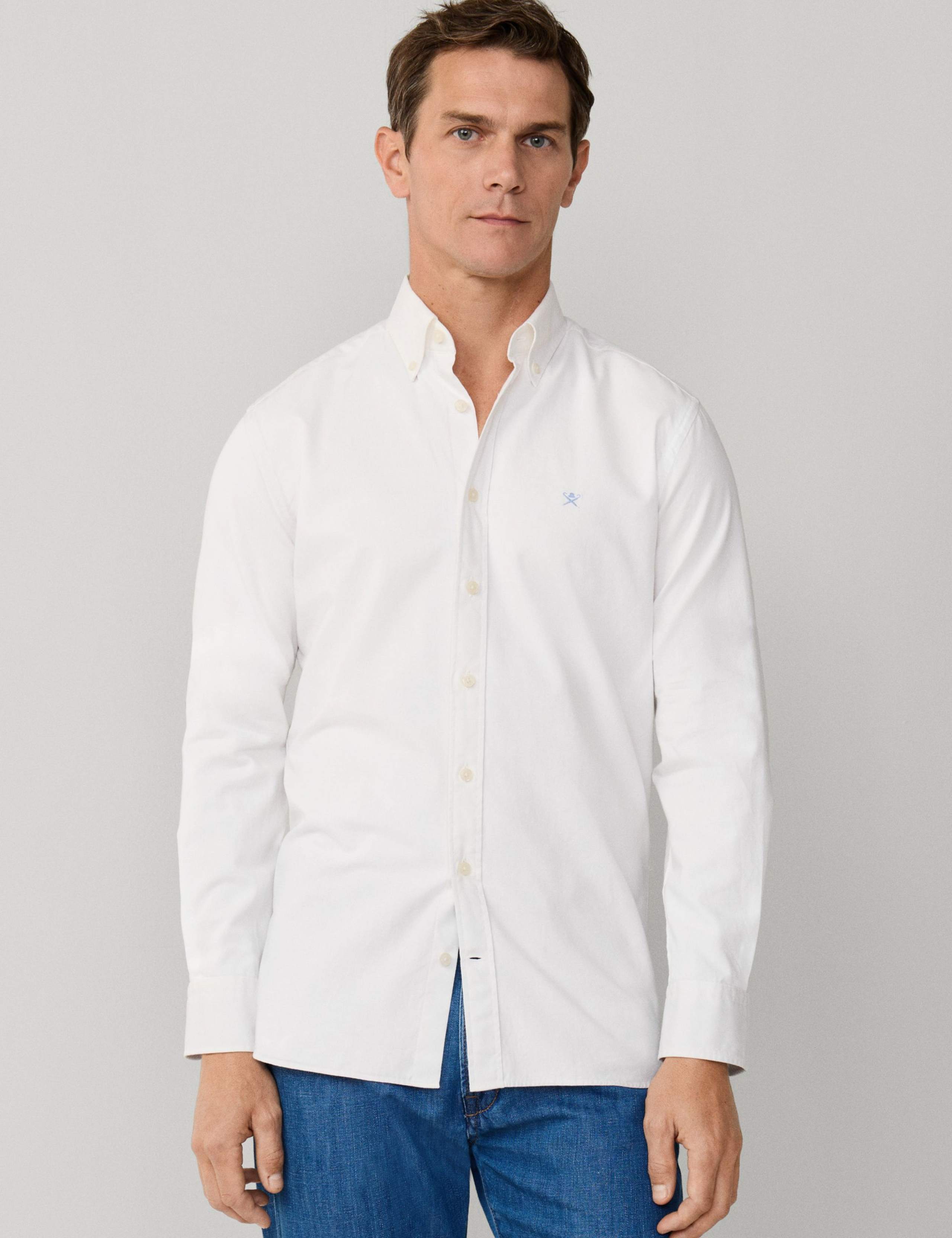 Regular Fit Pure Cotton Oxford Shirt 1 of 10