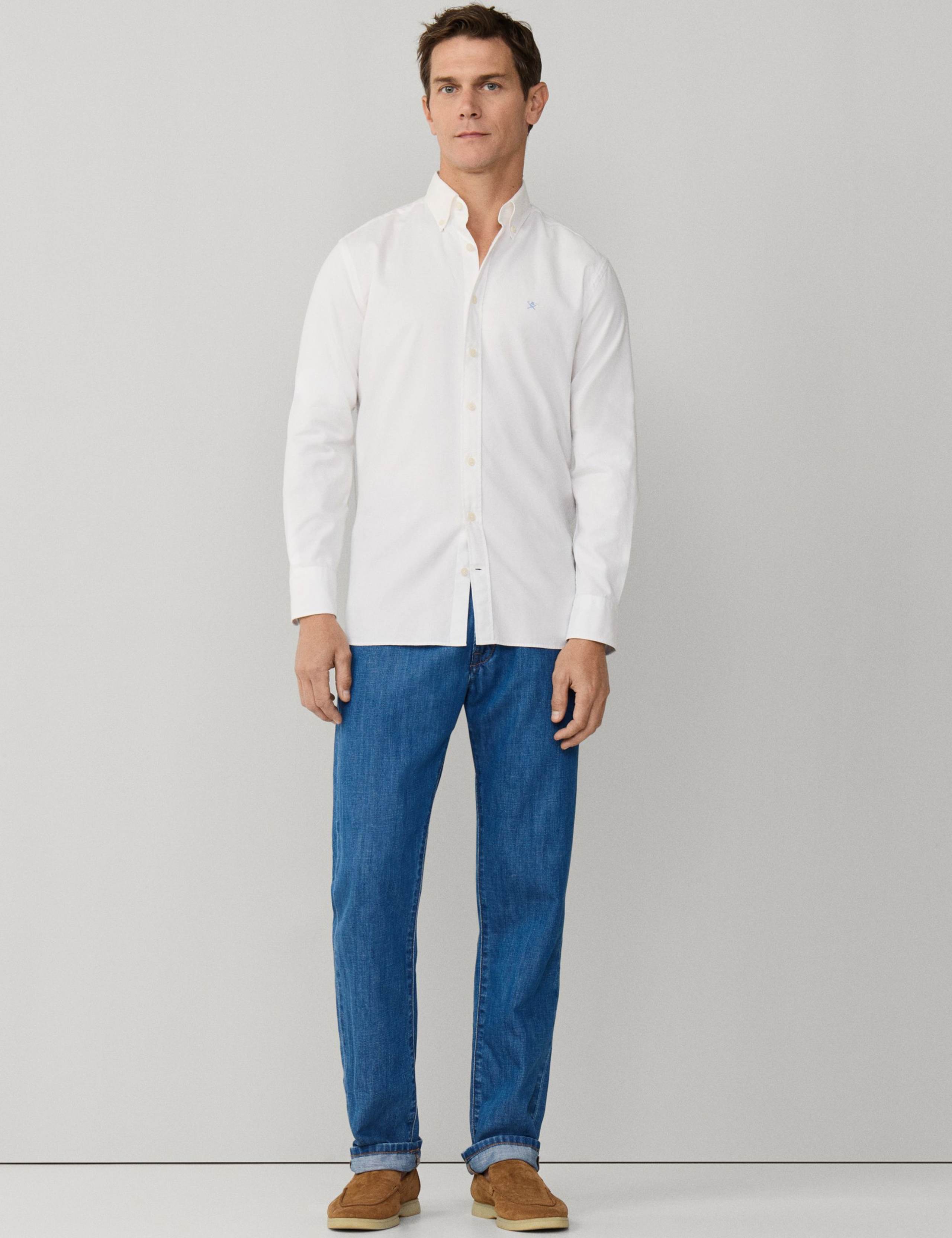 Regular Fit Pure Cotton Oxford Shirt 3 of 10
