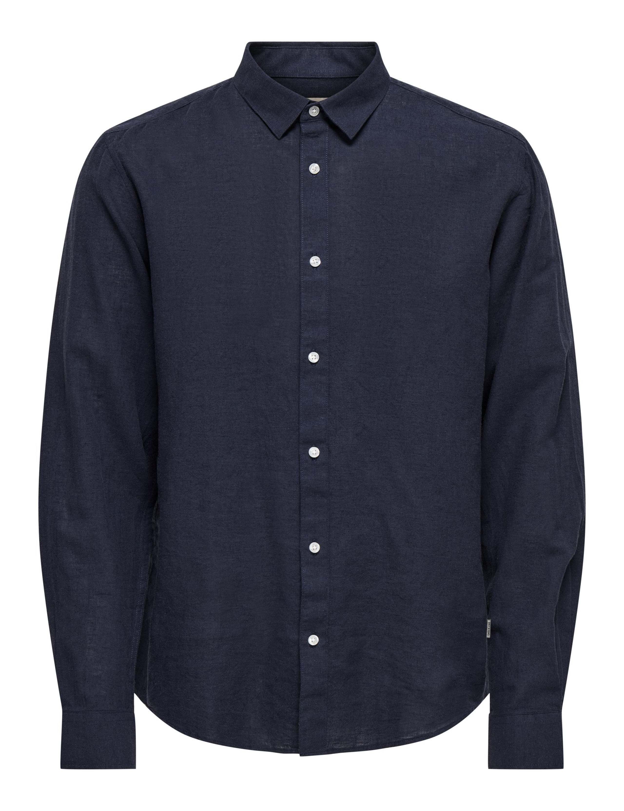 Slimt Fit Linen Blend Shirt 2 of 5