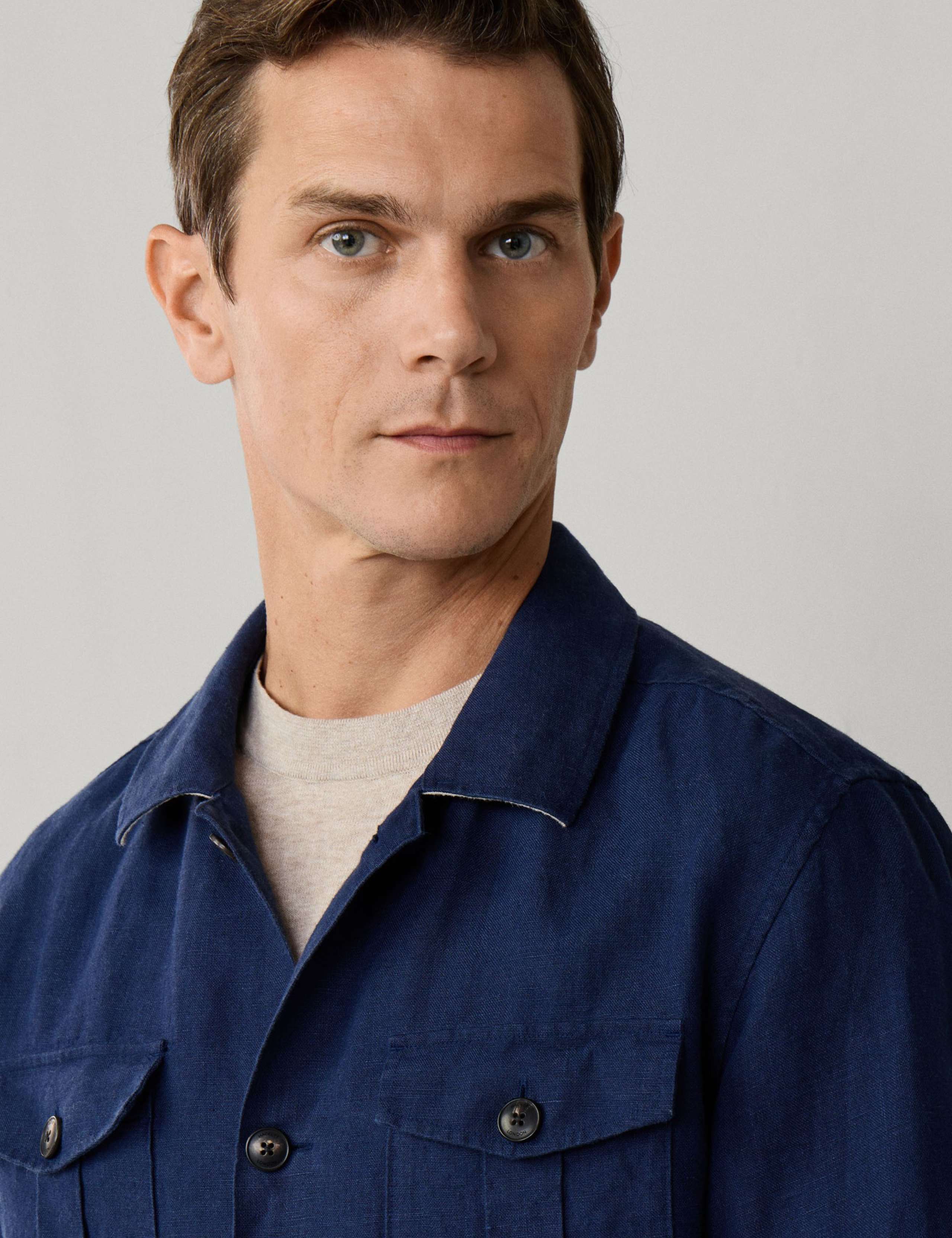 Pure Linen Overshirt 3 of 10