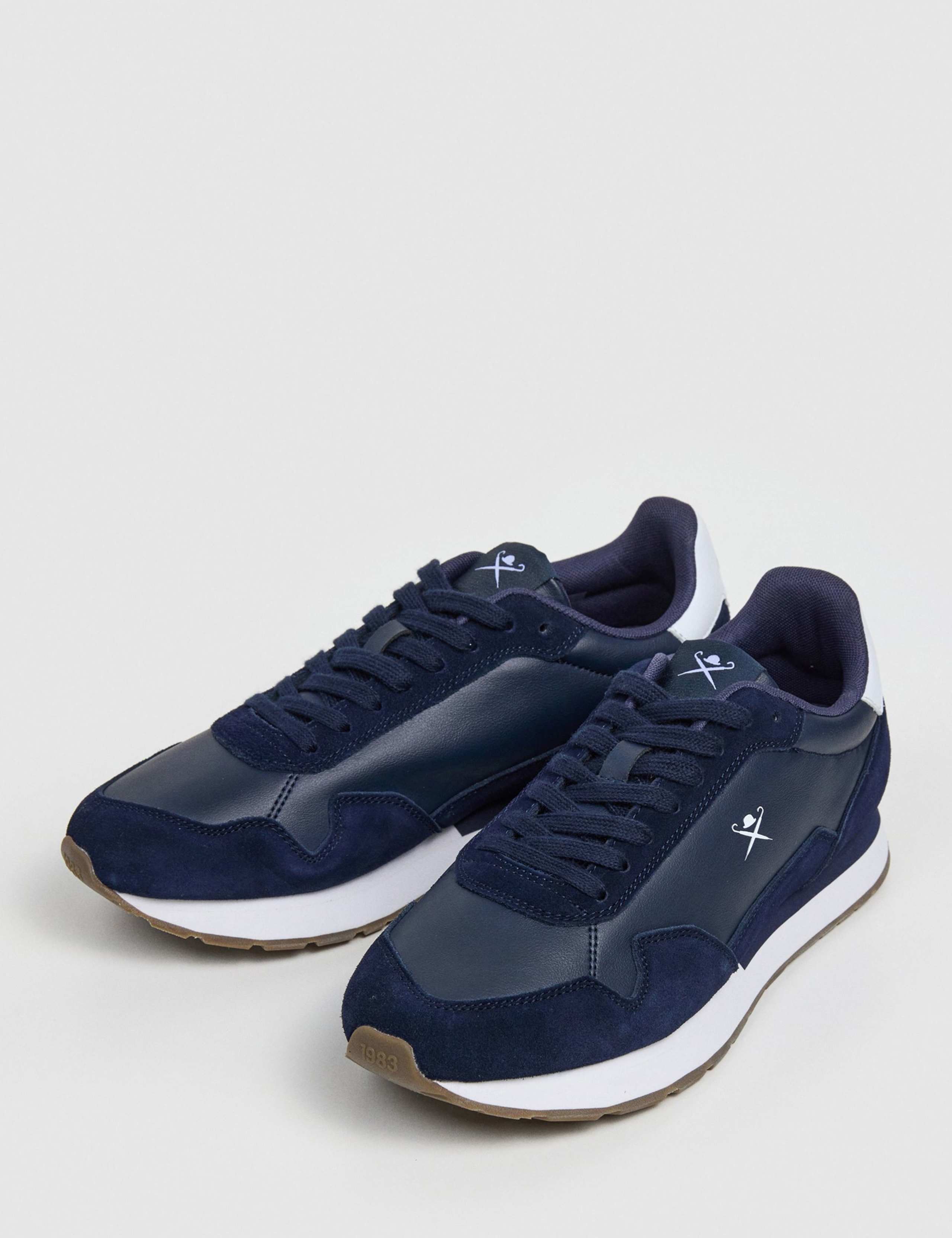 Leather Lace Up Trainers 2 of 6