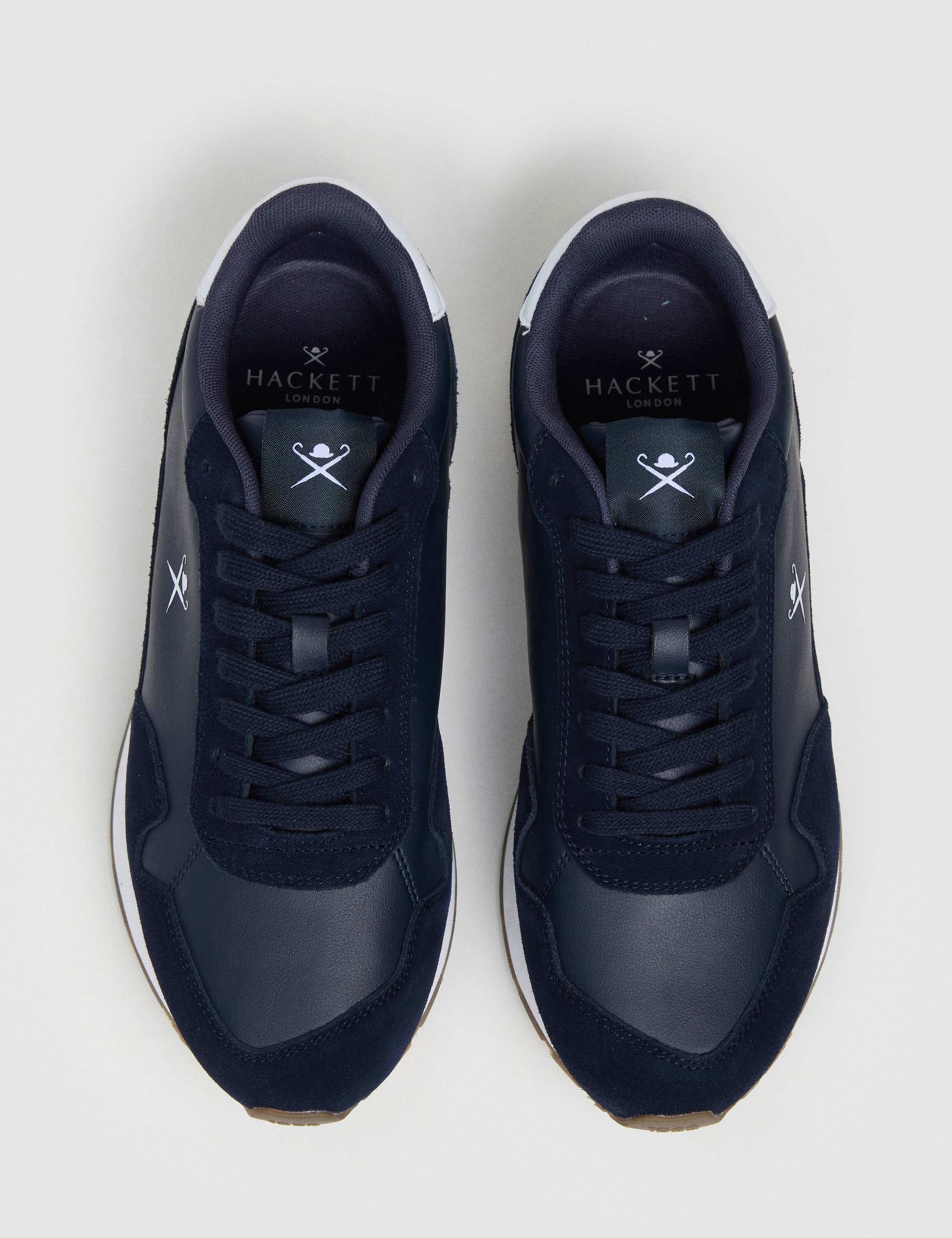 Leather Lace Up Trainers 3 of 6