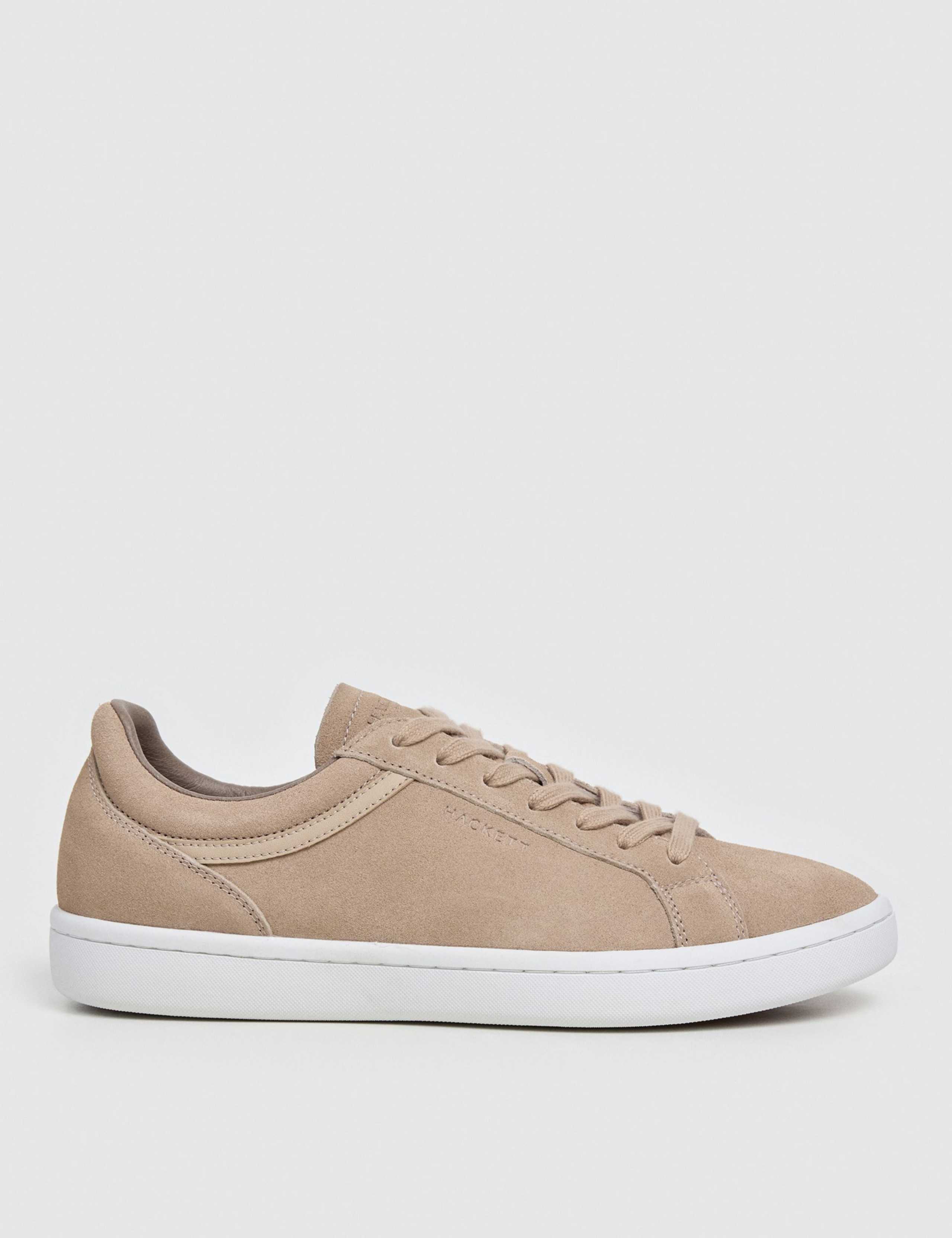 Suede Lace Up Trainers 1 of 6