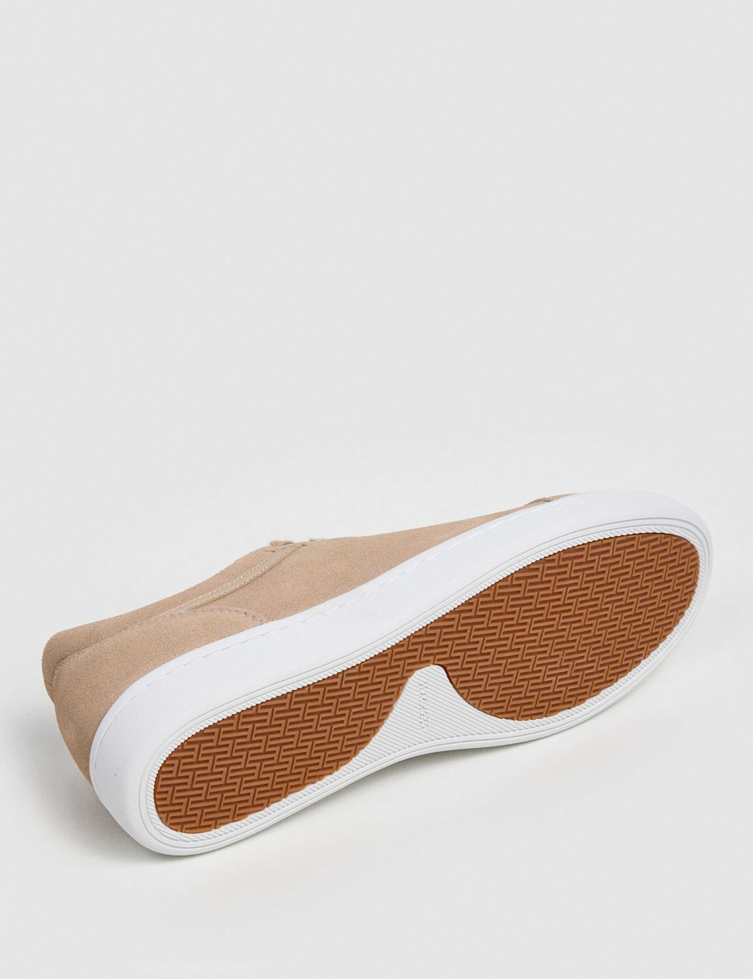 Suede Lace Up Trainers 3 of 6