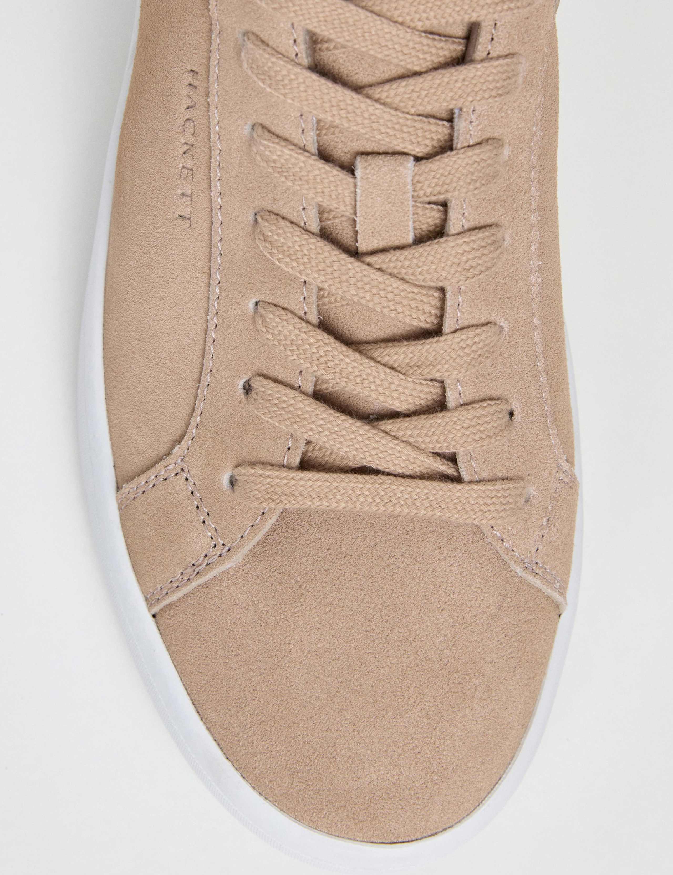 Suede Lace Up Trainers 4 of 6