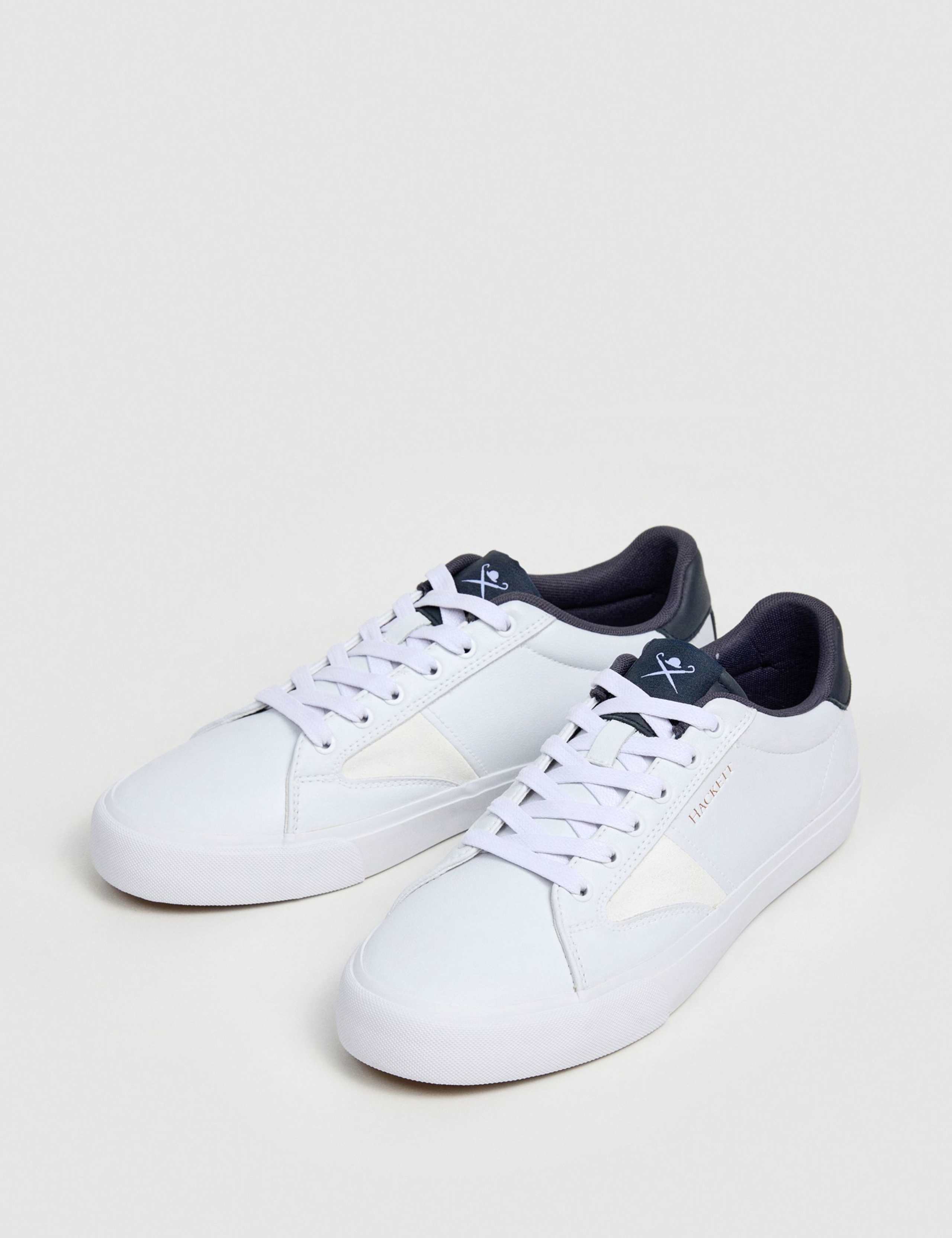 Leather Lace Up Trainers 4 of 6
