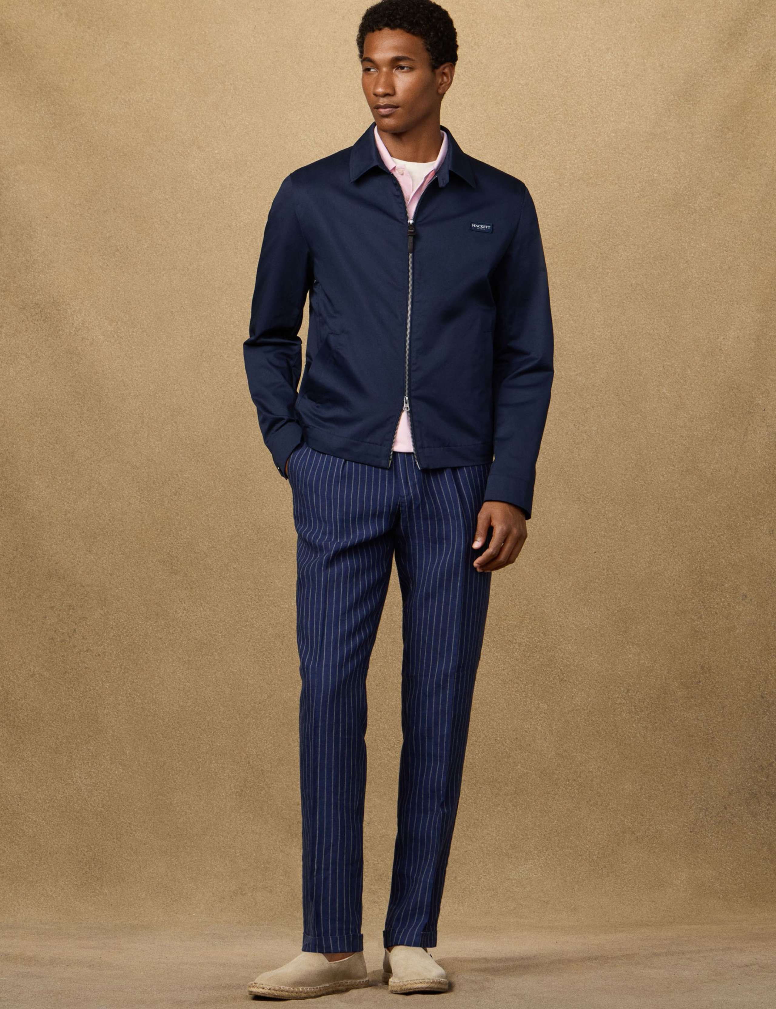 Pure Cotton Harrington Jacket 3 of 8