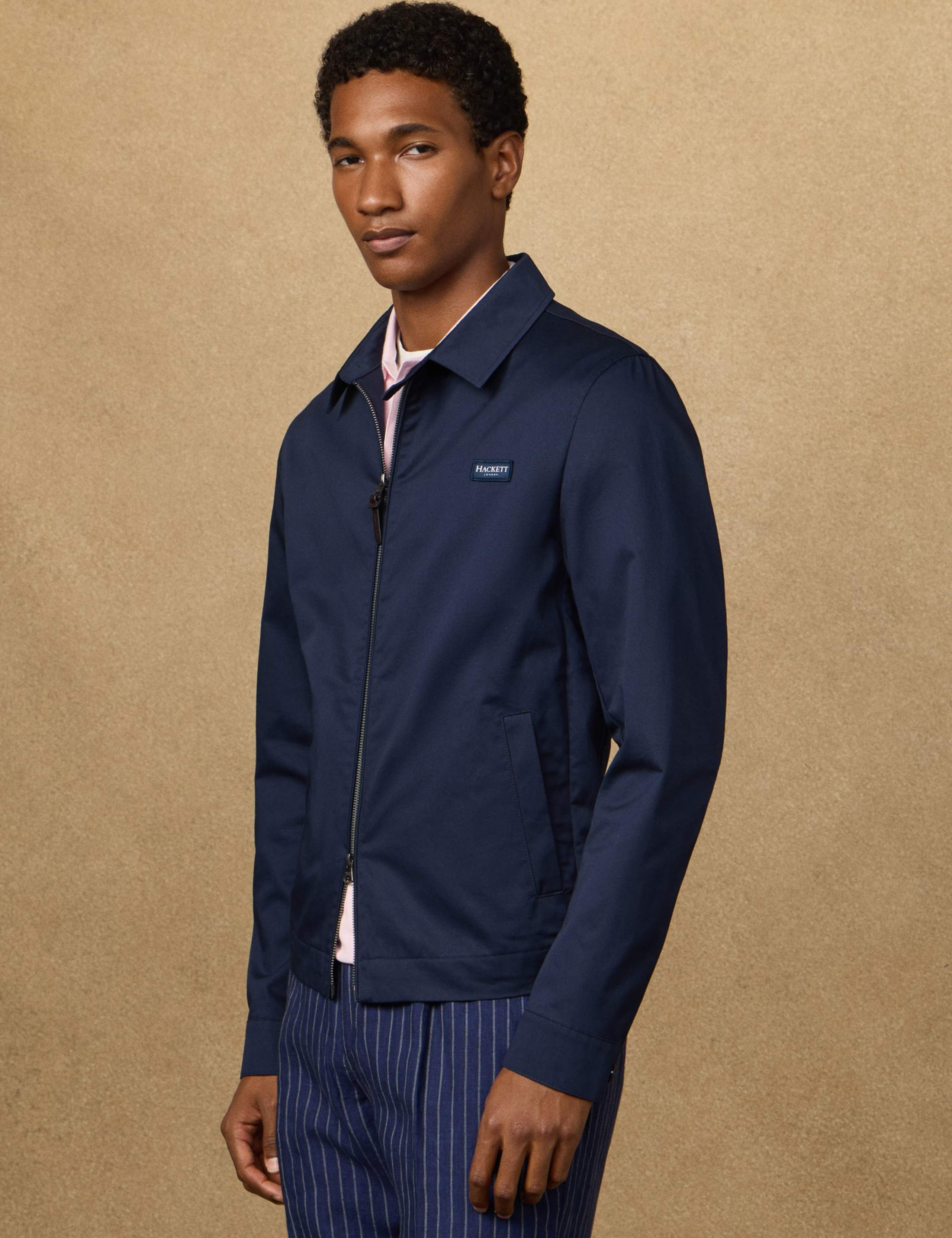 Pure Cotton Harrington Jacket 4 of 8