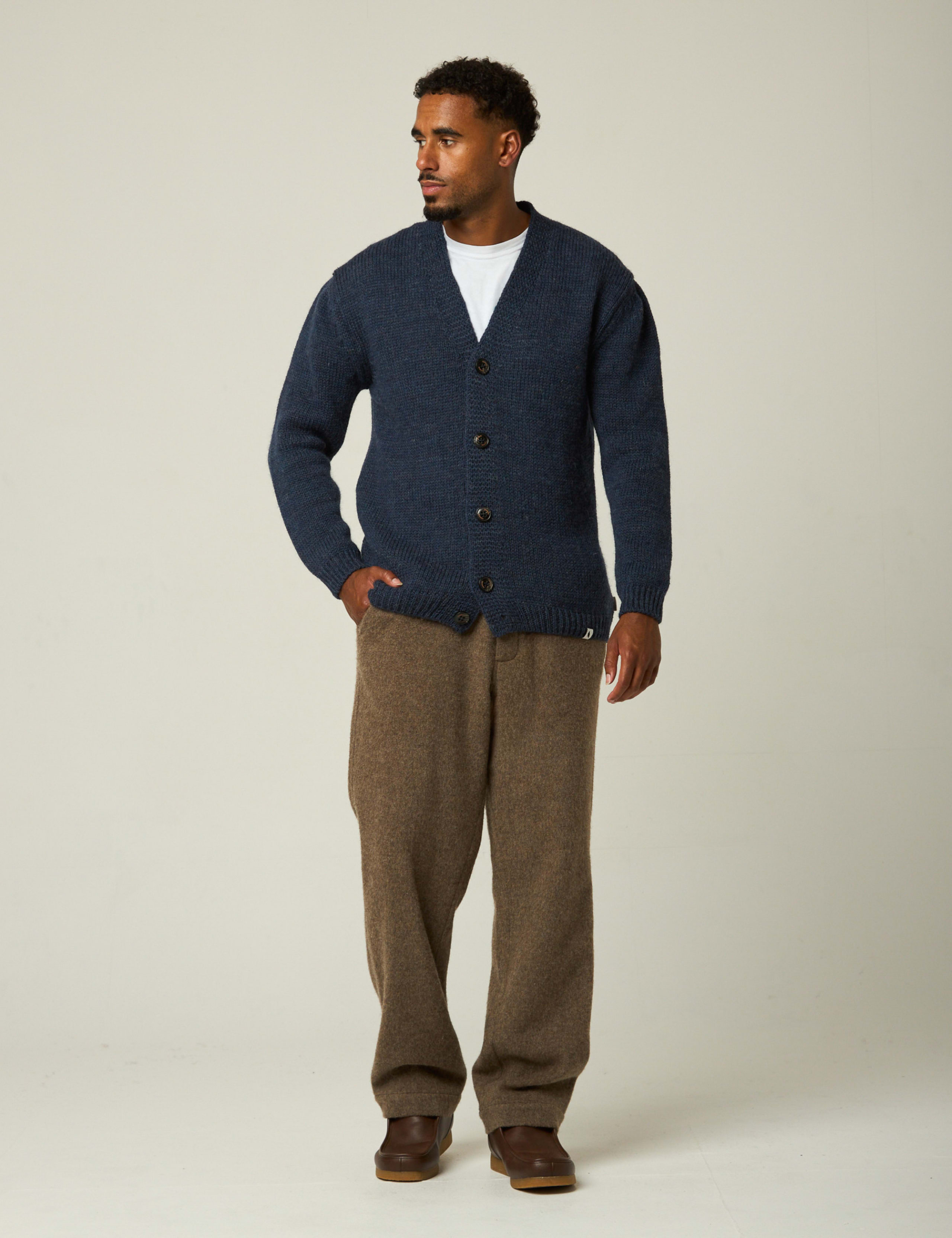 Pure Wool V-Neck Cardigan 2 of 6
