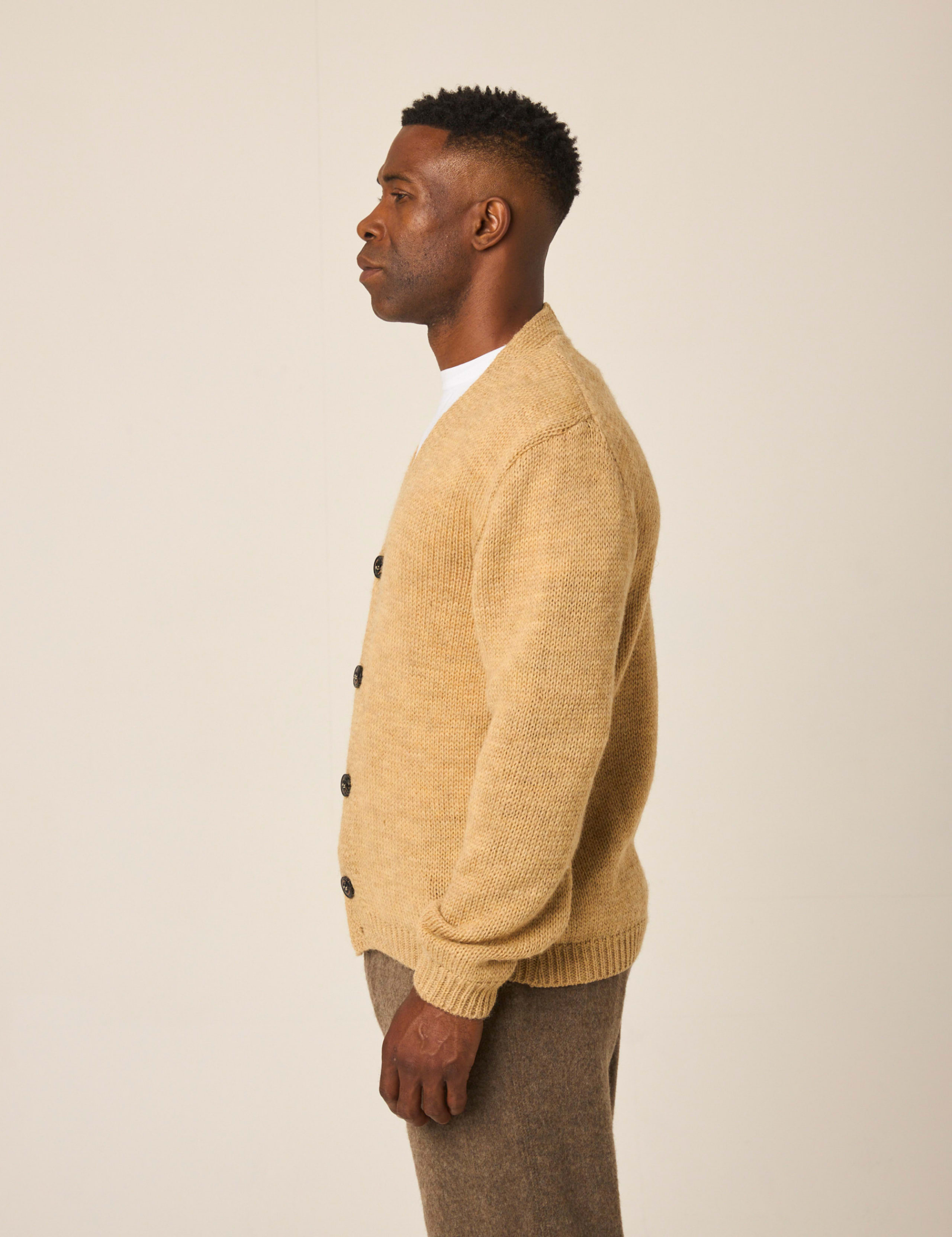 Pure Wool V-Neck Cardigan 4 of 6