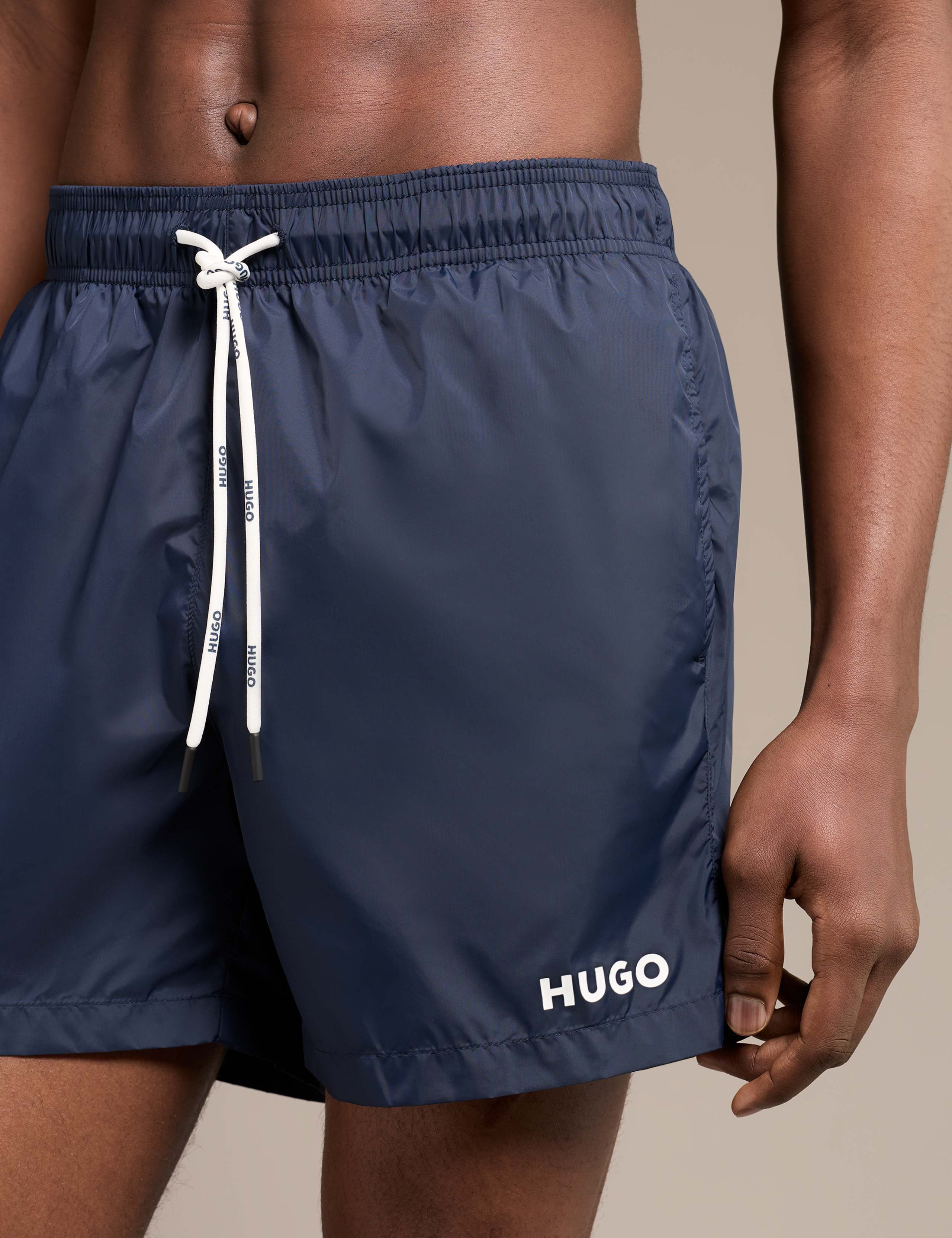 Quick Dry Pocketed Logo Swim Shorts 4 of 4