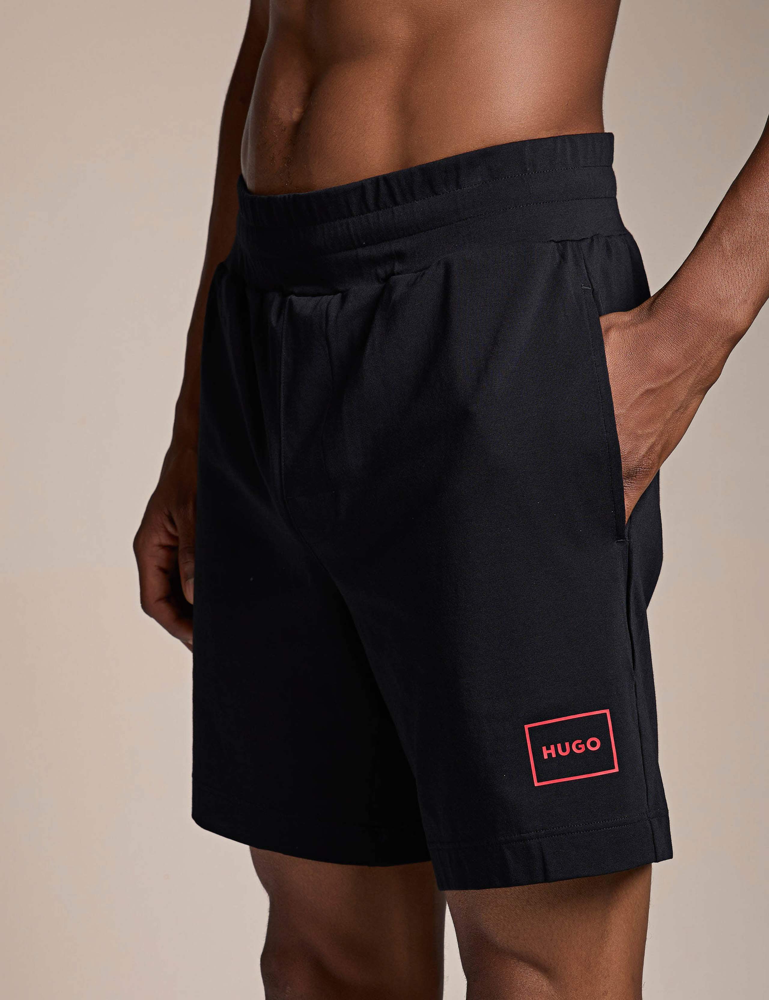 Laze Cotton Rich Jersey Logo Loungewear Shorts 1 of 4