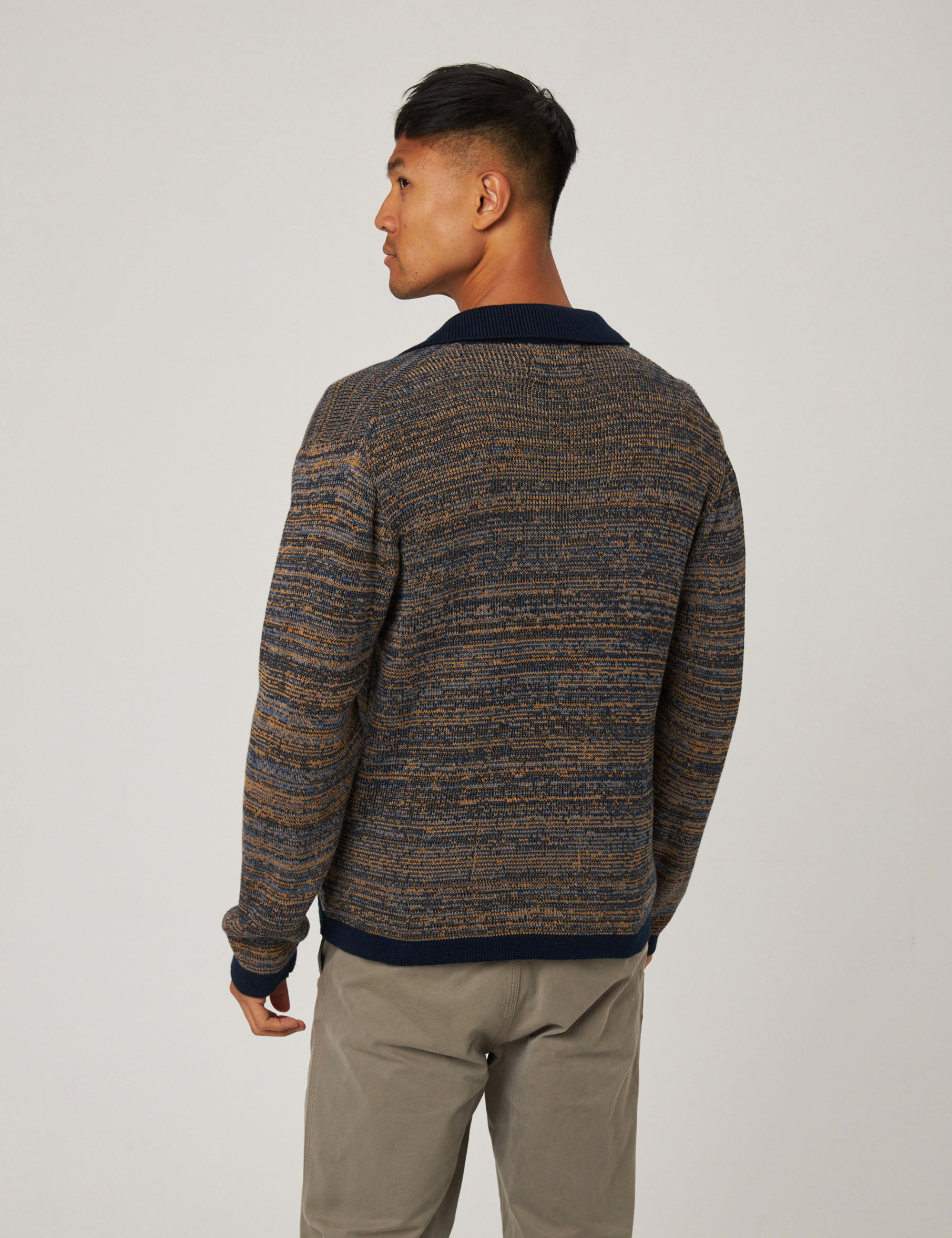 Pure Cotton Patterned Knitted Shirt 4 of 5