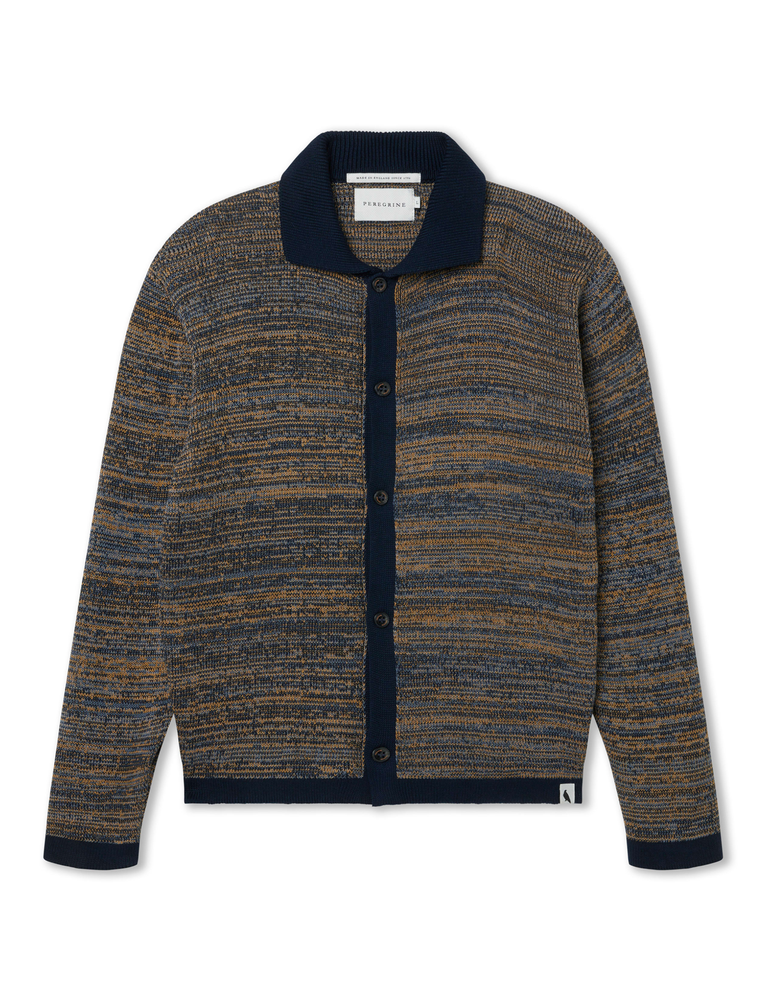 Pure Cotton Patterned Knitted Shirt 2 of 5