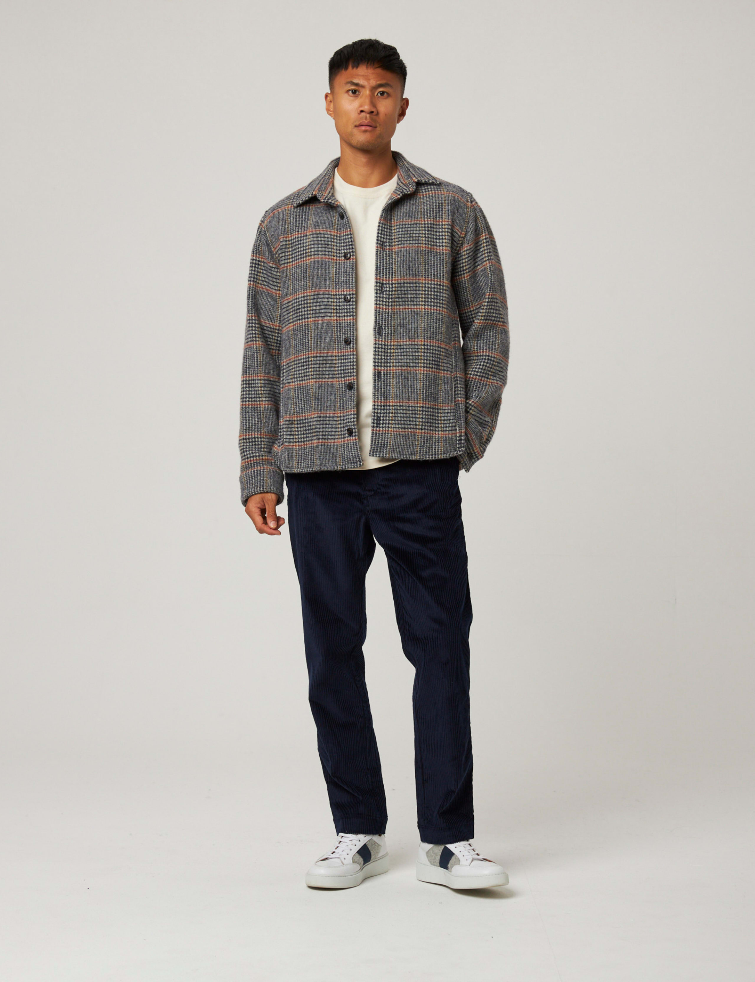 Pure Wool Checked Overshirt 3 of 5