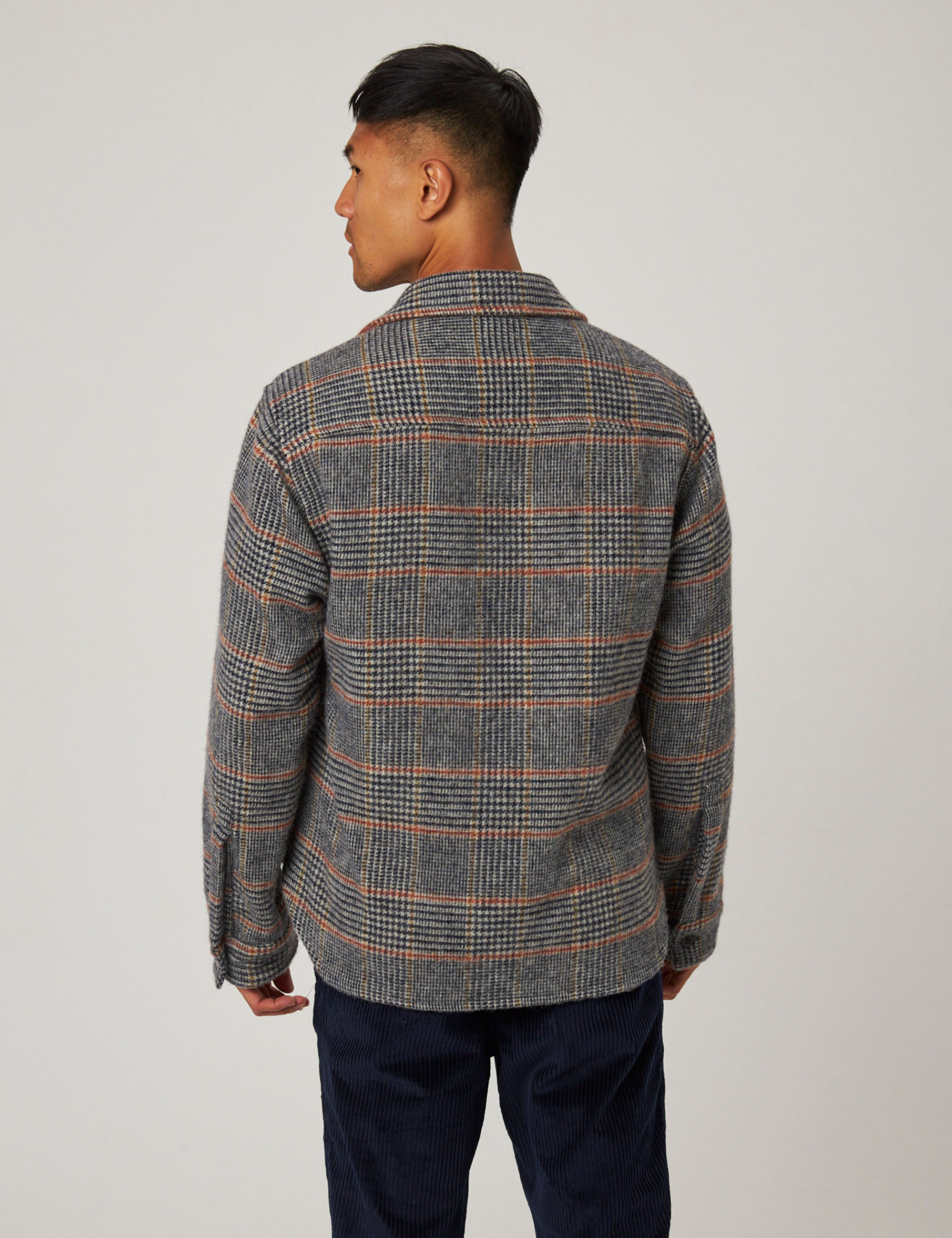 Pure Wool Checked Overshirt 5 of 5