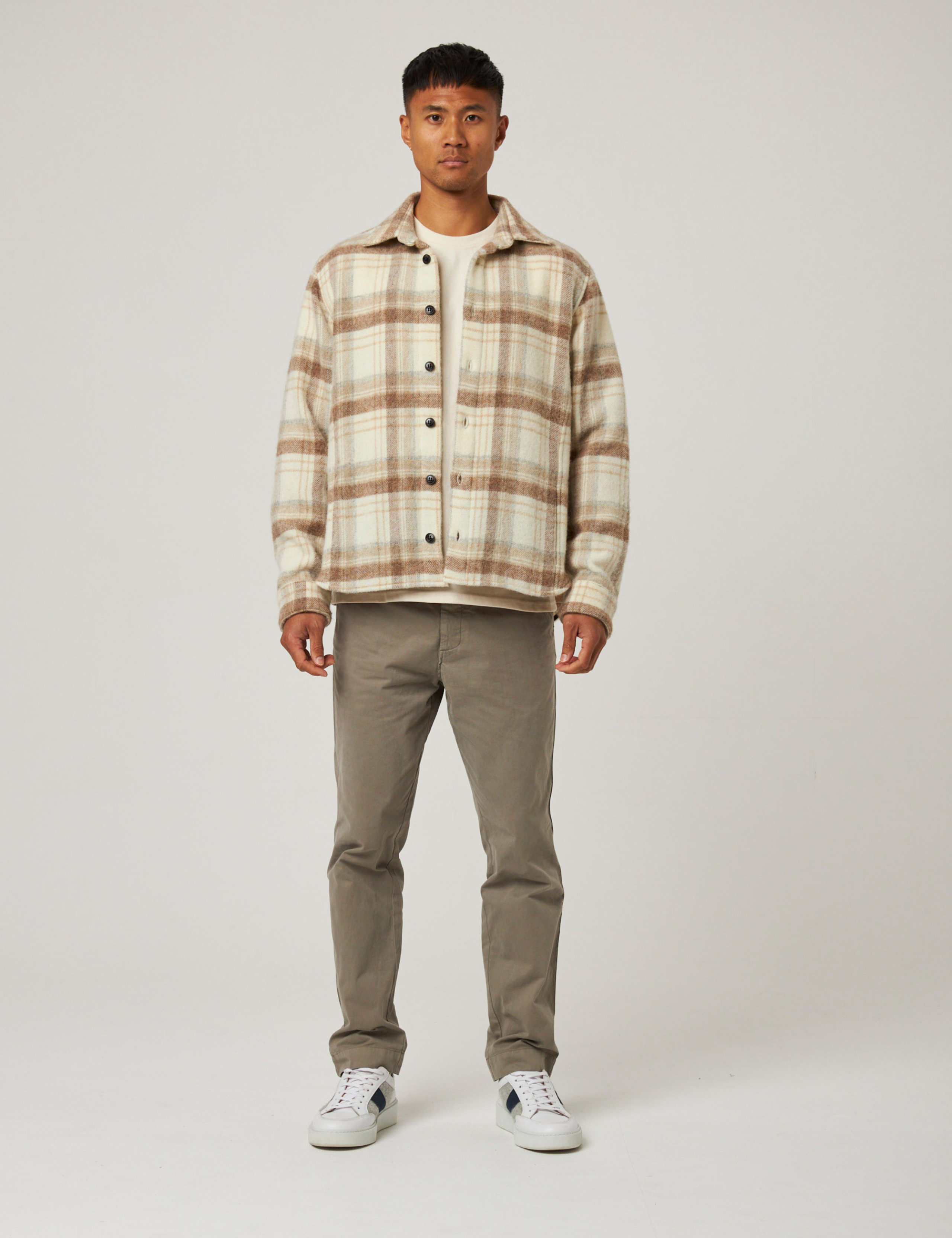 Pure Wool Checked Overshirt 3 of 6