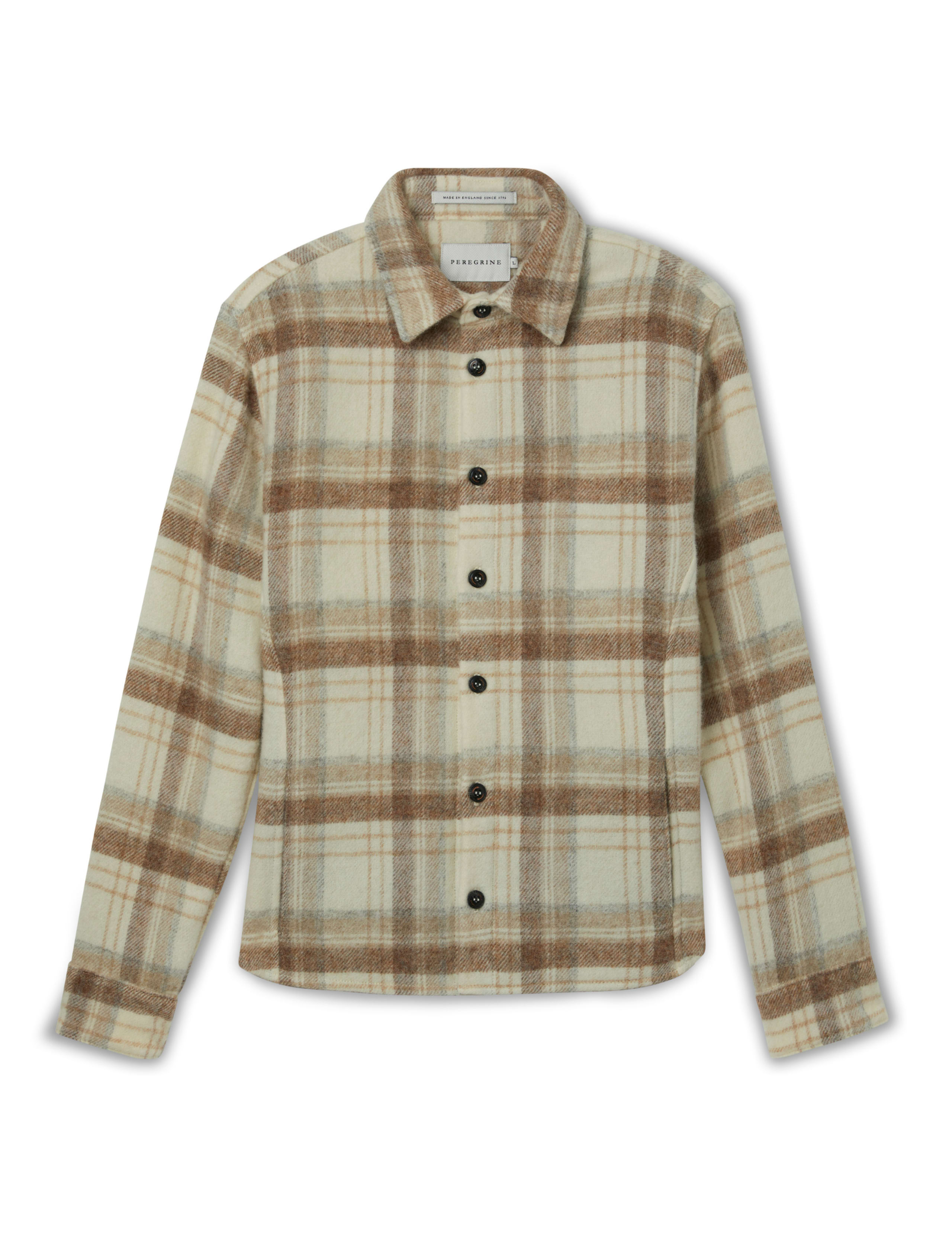 Pure Wool Checked Overshirt 2 of 6