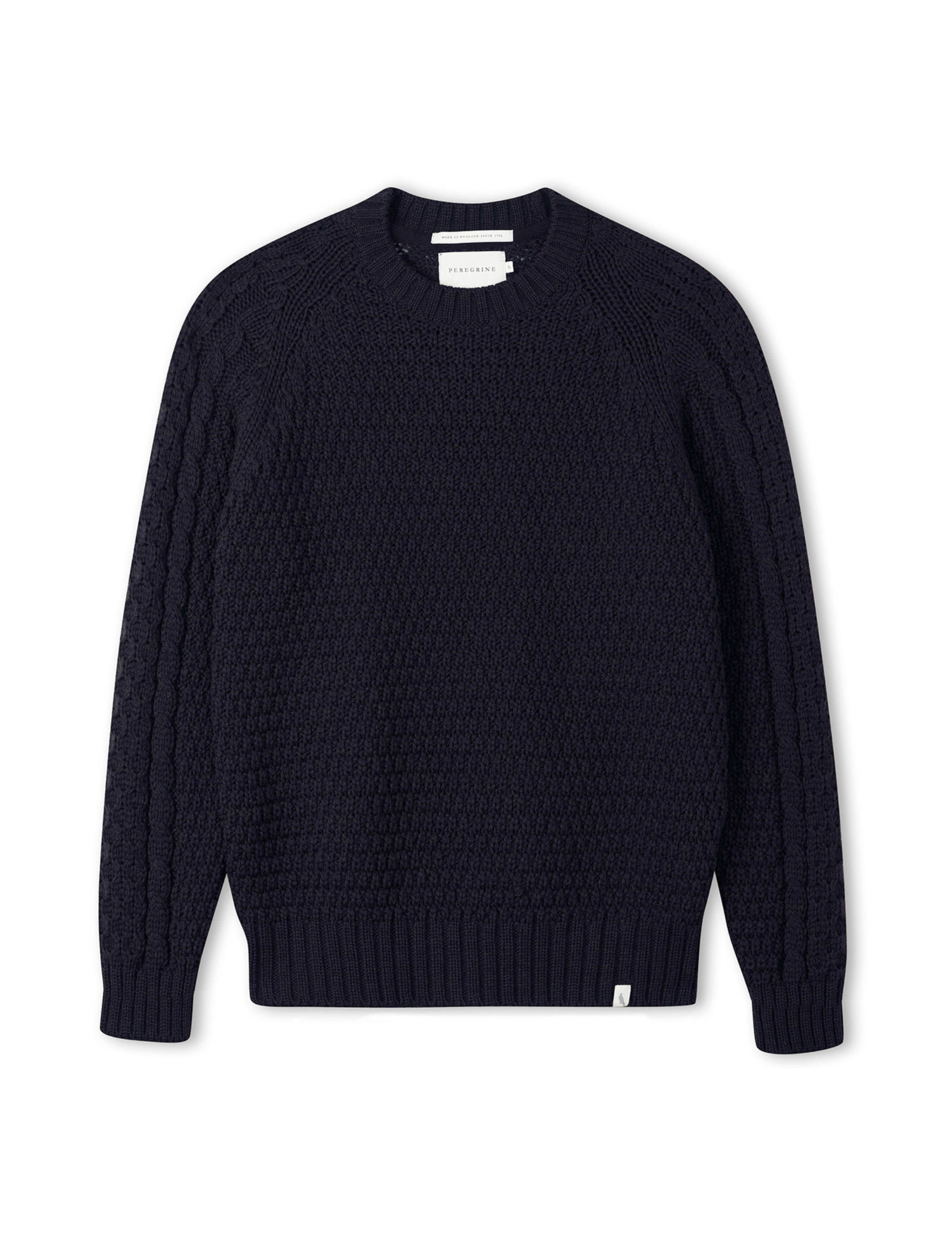 Pure Wool Cable Crew Neck Jumper 2 of 6