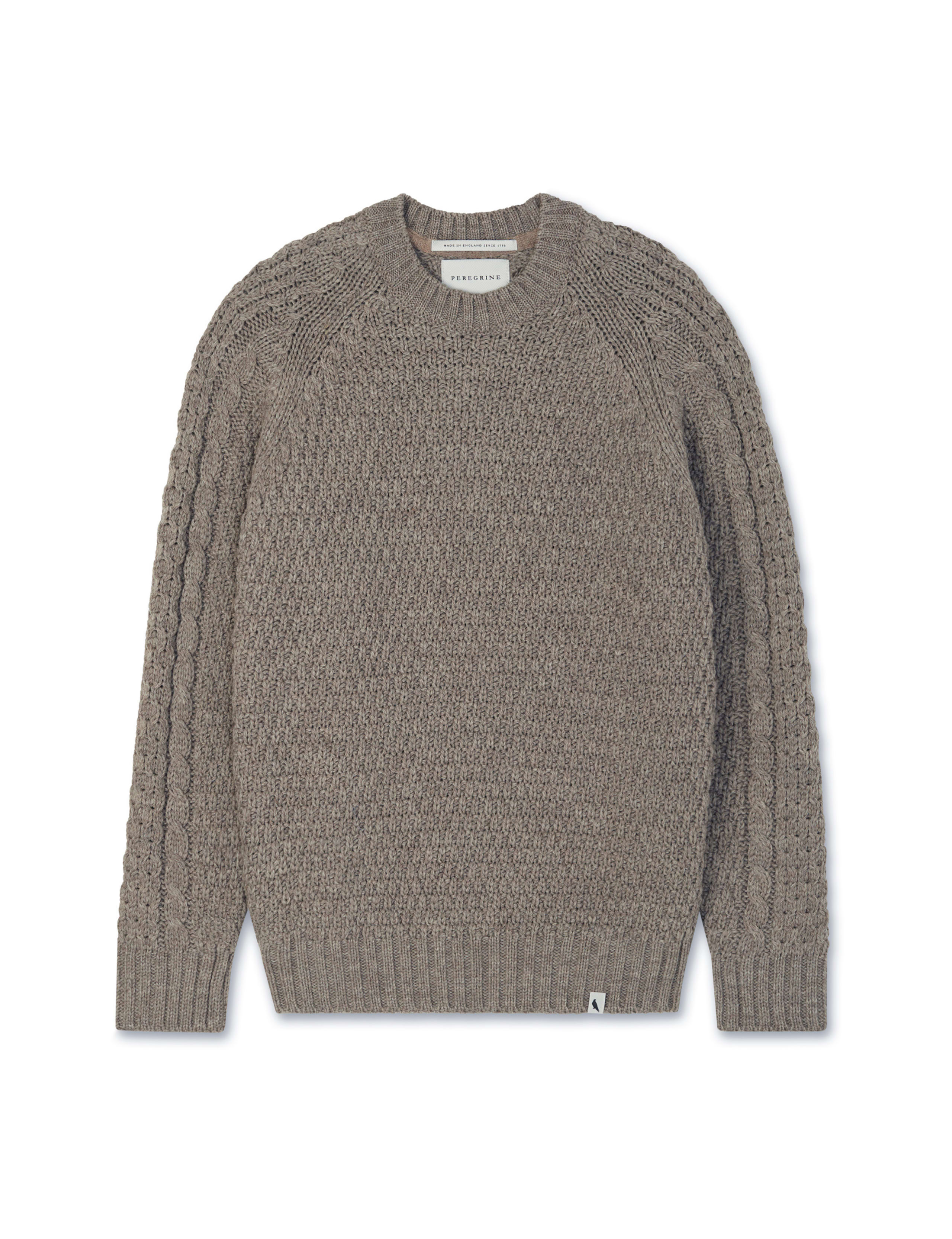 Pure Wool Cable Crew Neck Jumper 2 of 6