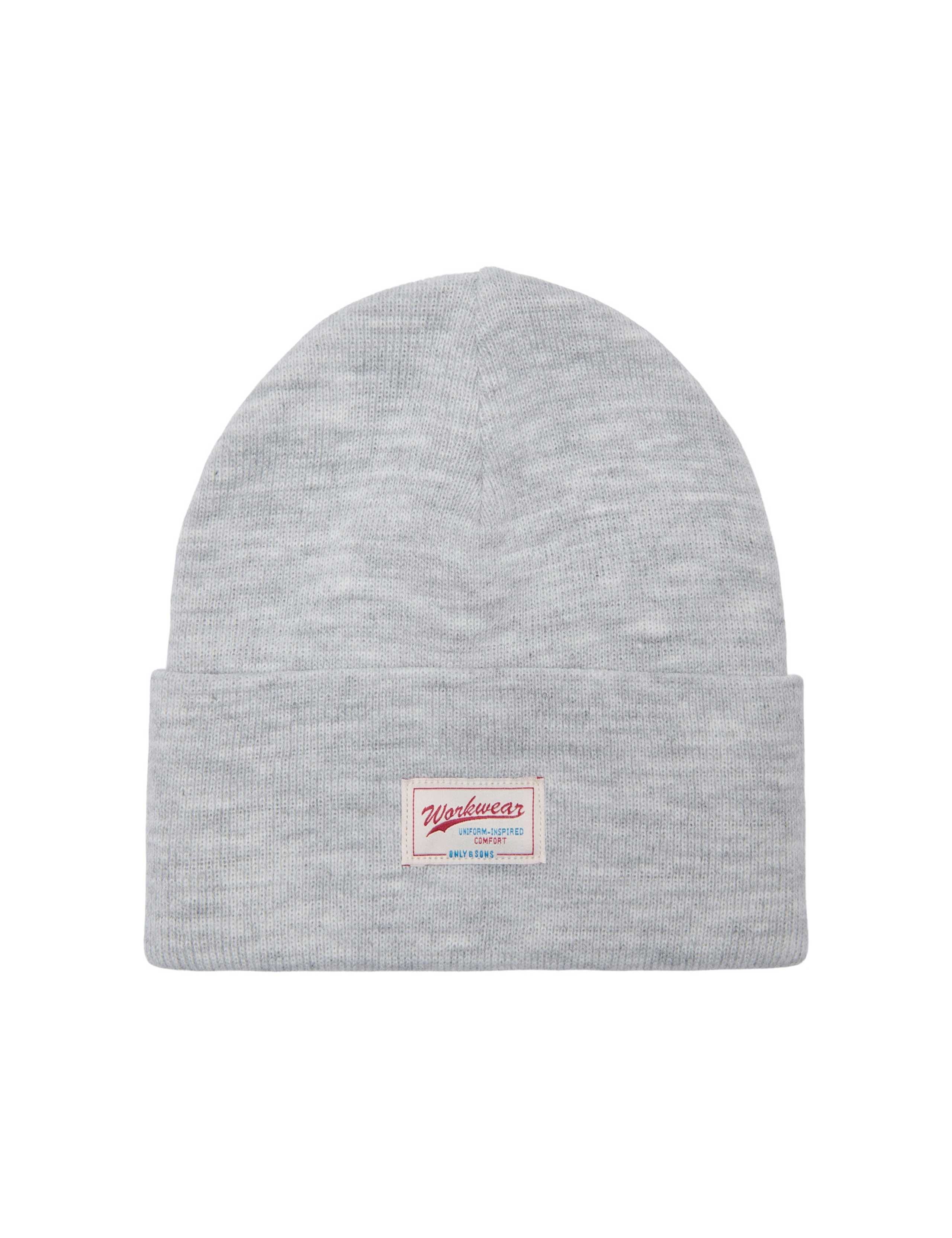 Knitted Beanie Hat 1 of 2