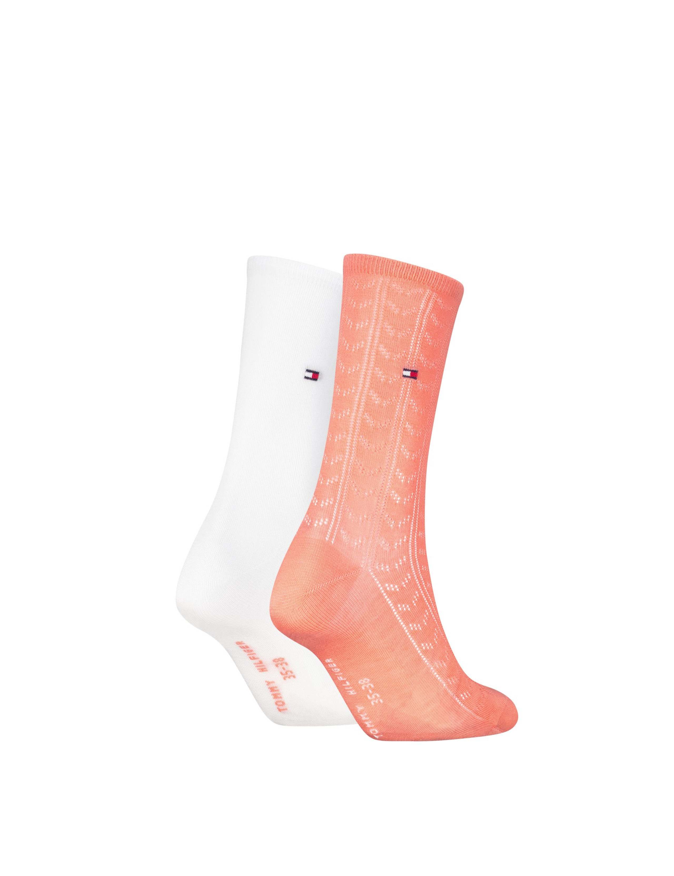 2 Pack Lyocell Rich Pelerine Ankle High Socks 2 of 2