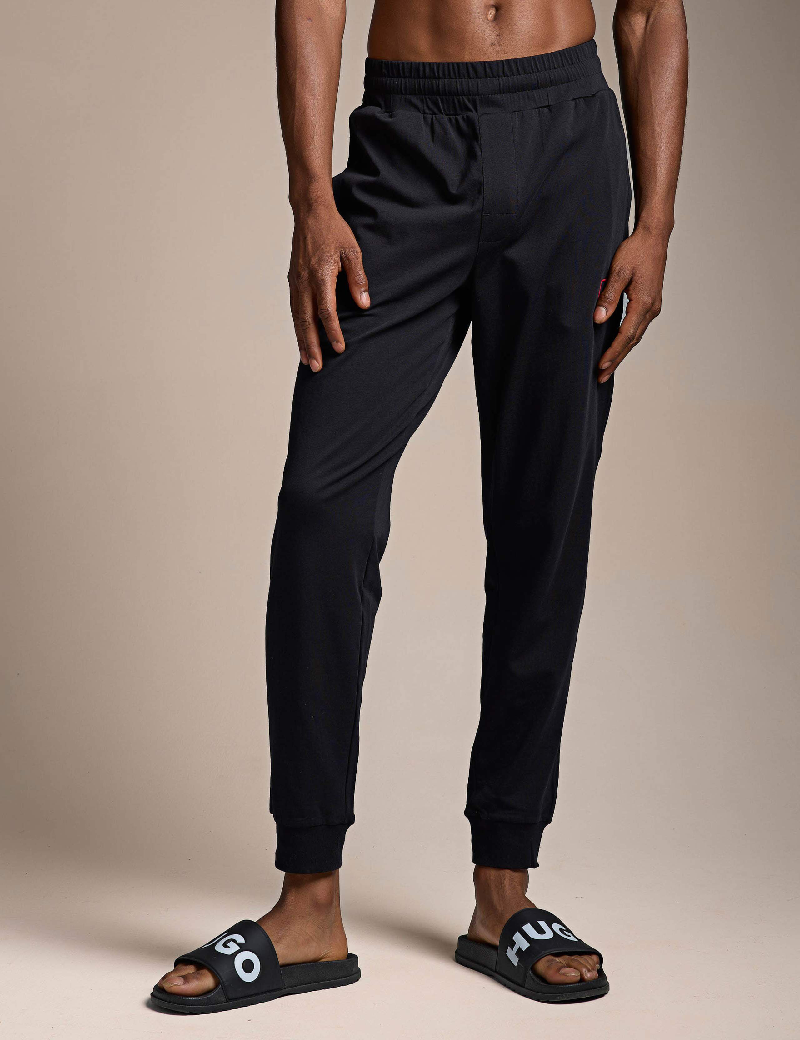 Laze Cotton Rich Jersey Logo Cuffed Joggers 2 of 5