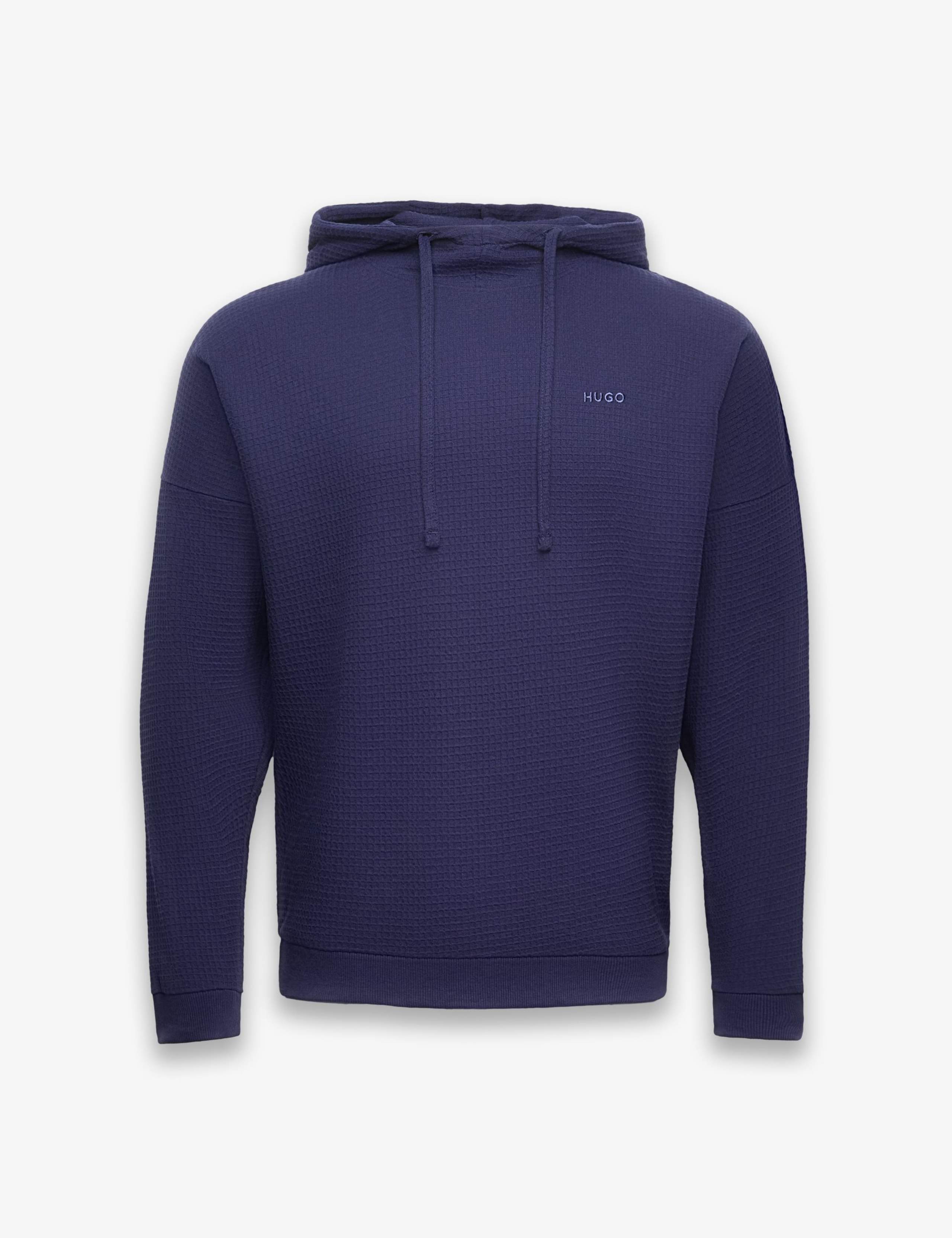 Cotton Rich Waffle Hoodie 1 of 2