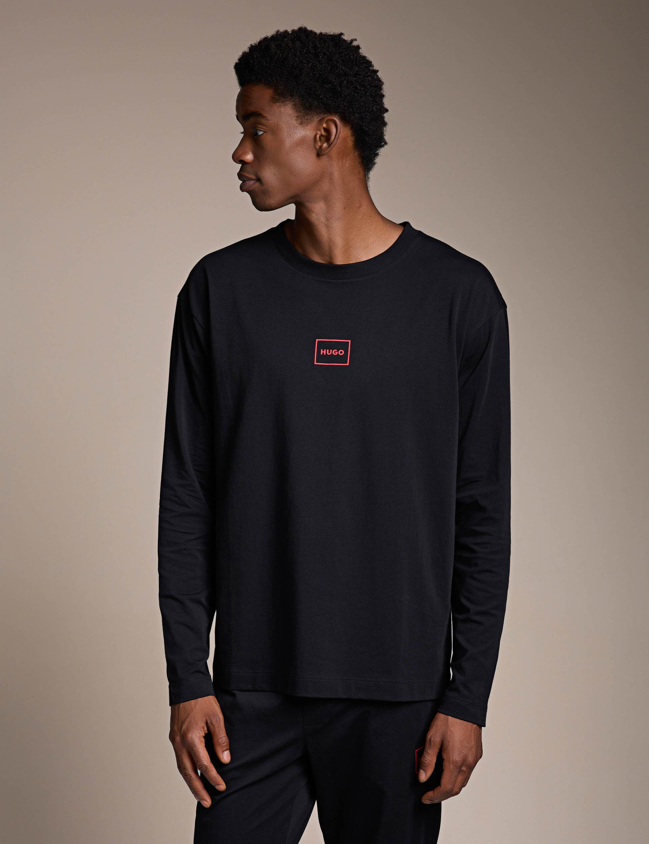 Laze Cotton Rich Logo Loungewear Top 1 of 4